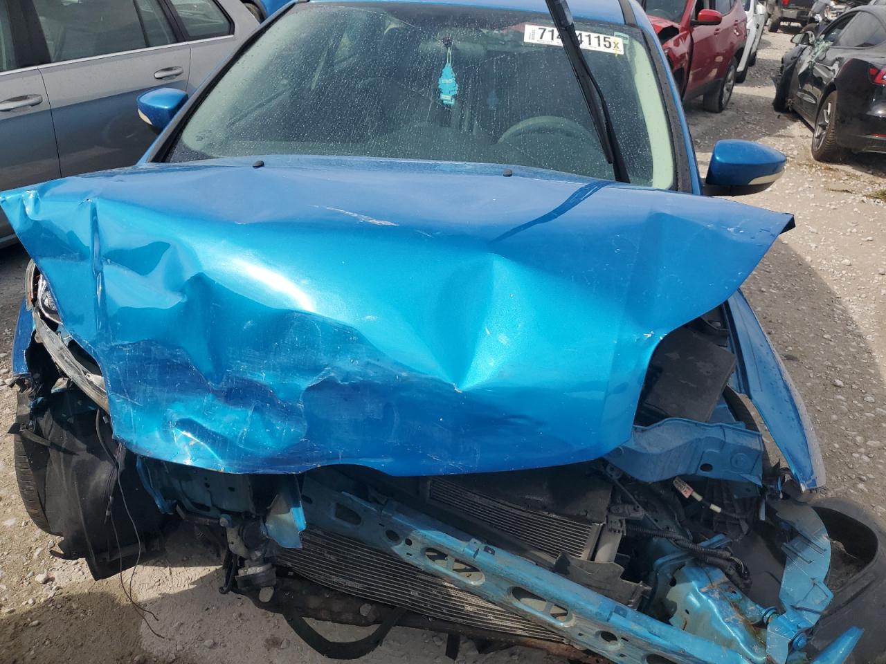 2014 Ford Focus Se Blue vin: 1FADP3K2XEL371658
