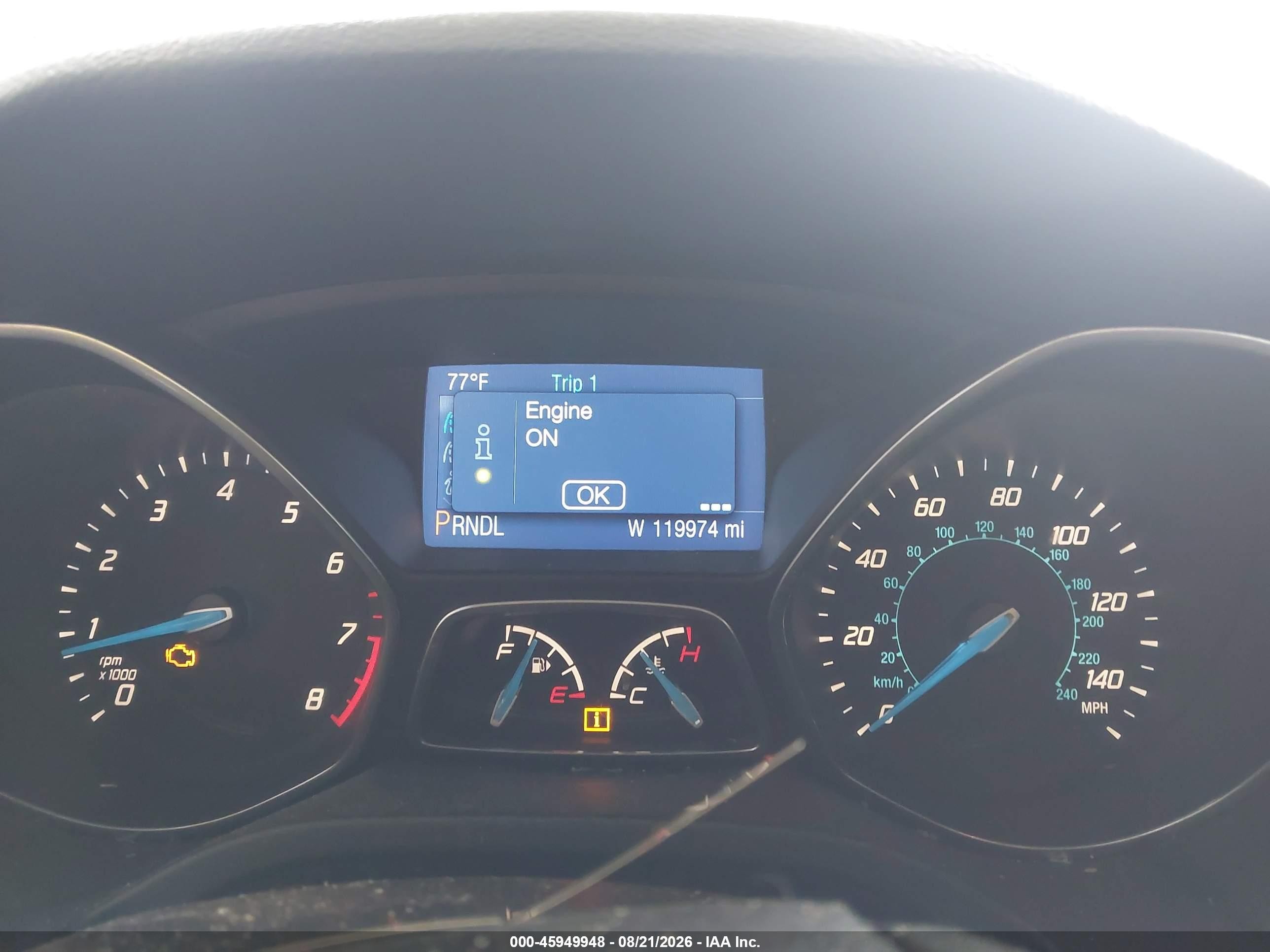 2014 Ford Focus Se Silver vin: 1FADP3K2XEL379033