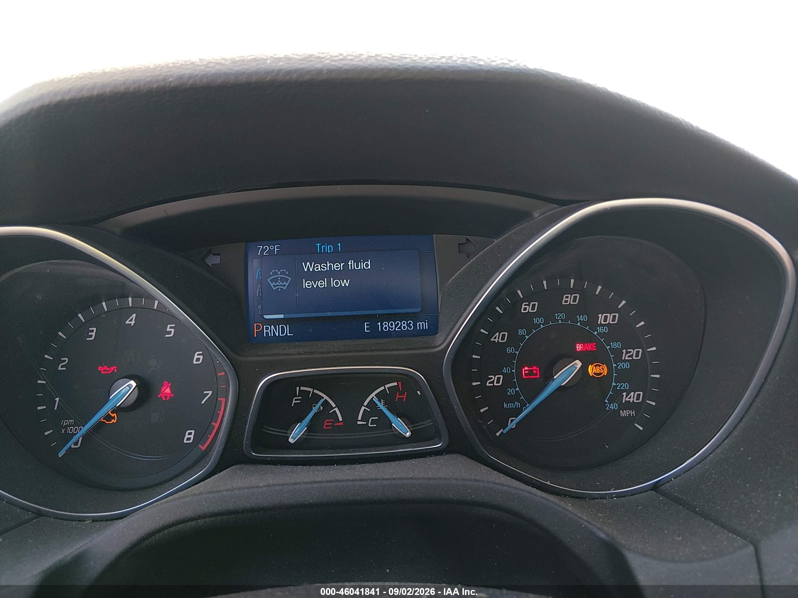 2014 Ford Focus Se White vin: 1FADP3K2XEL382904