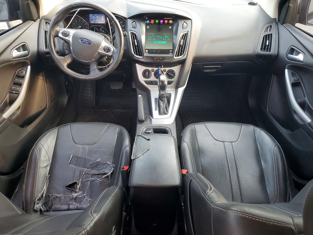 2014 Ford Focus Se Black vin: 1FADP3K2XEL383681