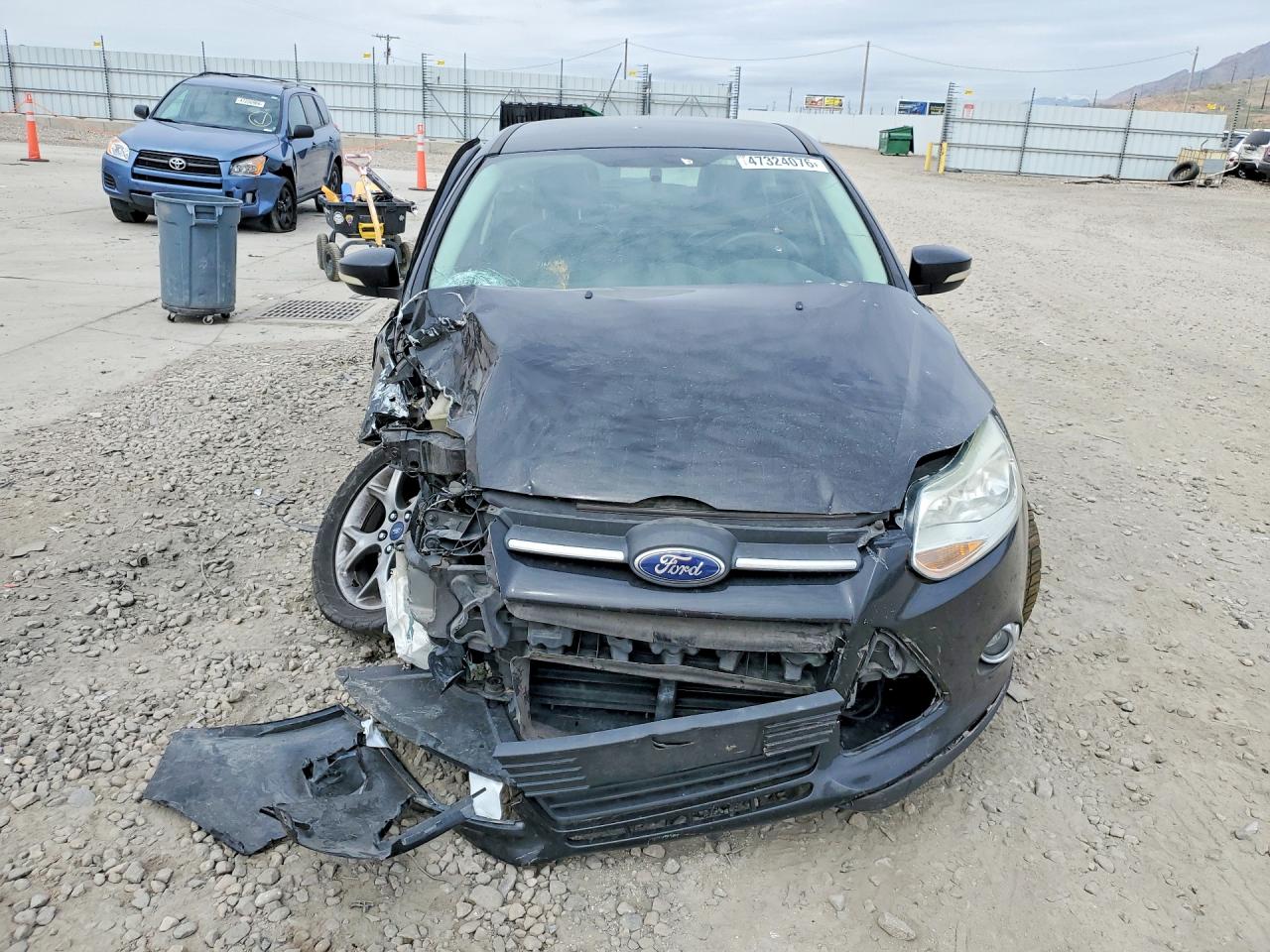 2014 Ford Focus Se Black vin: 1FADP3K2XEL422446