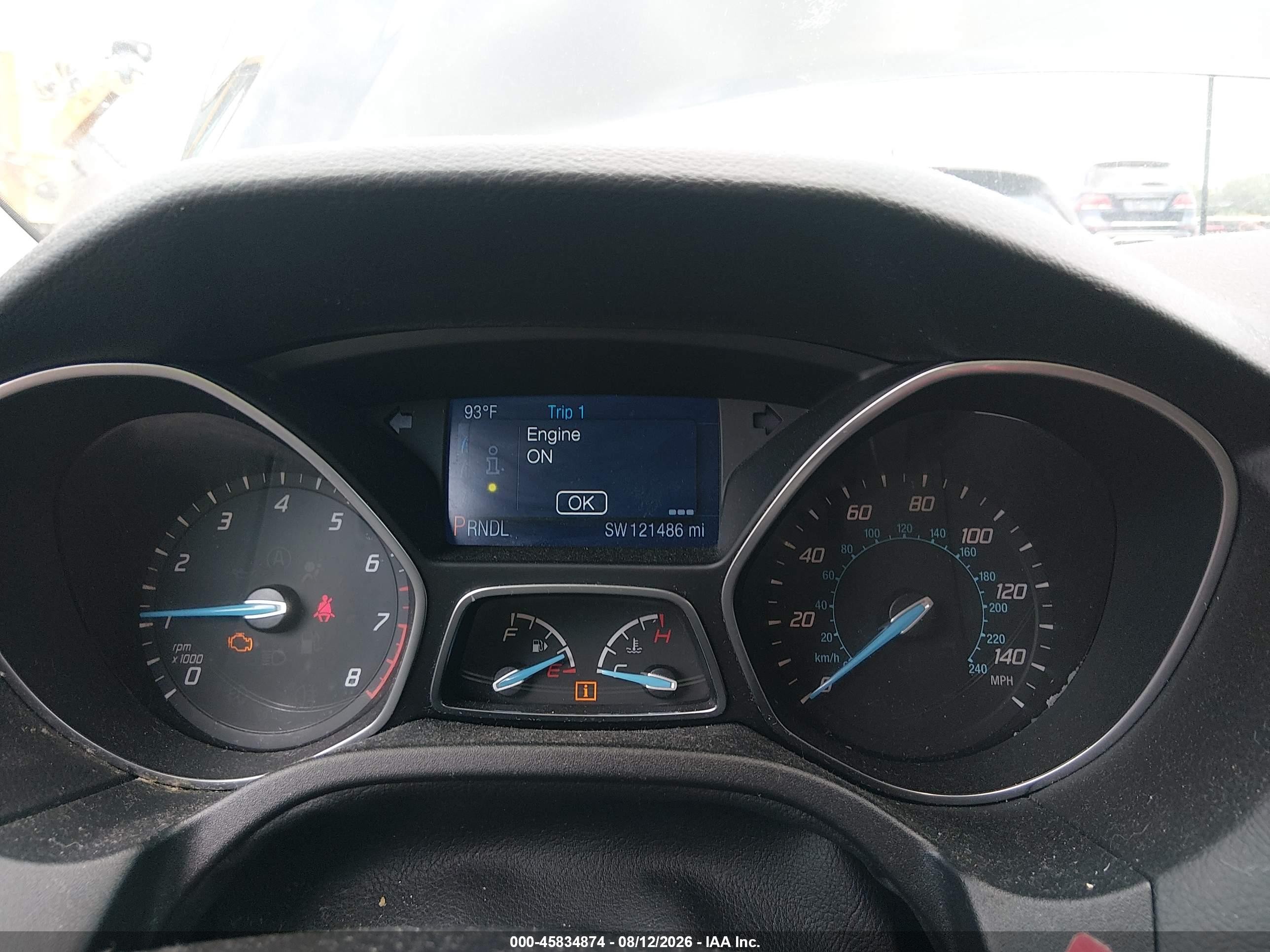 2014 Ford Focus Se Black vin: 1FADP3K2XEL443409