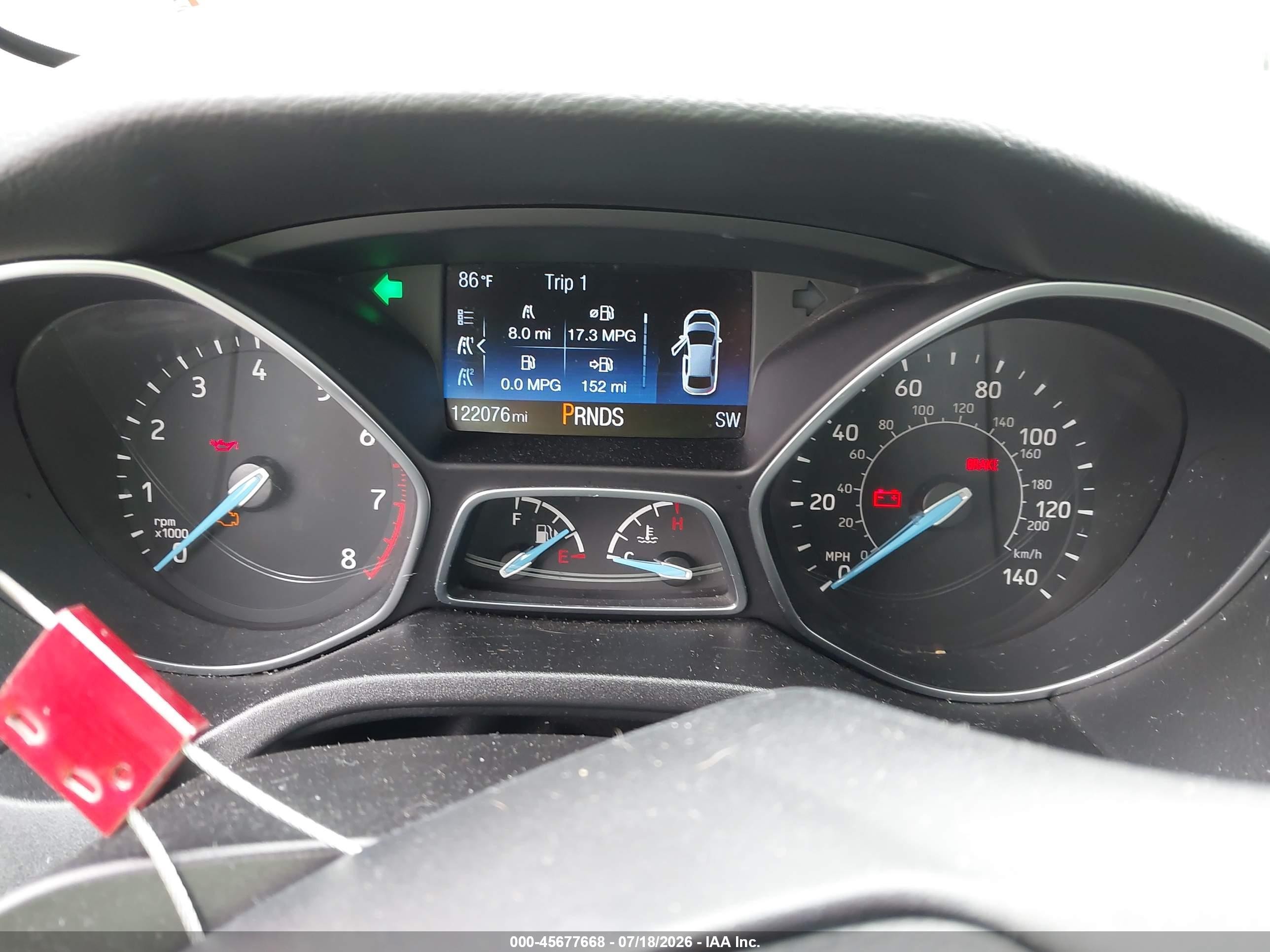 2015 Ford Focus Se Beige vin: 1FADP3K2XFL284019