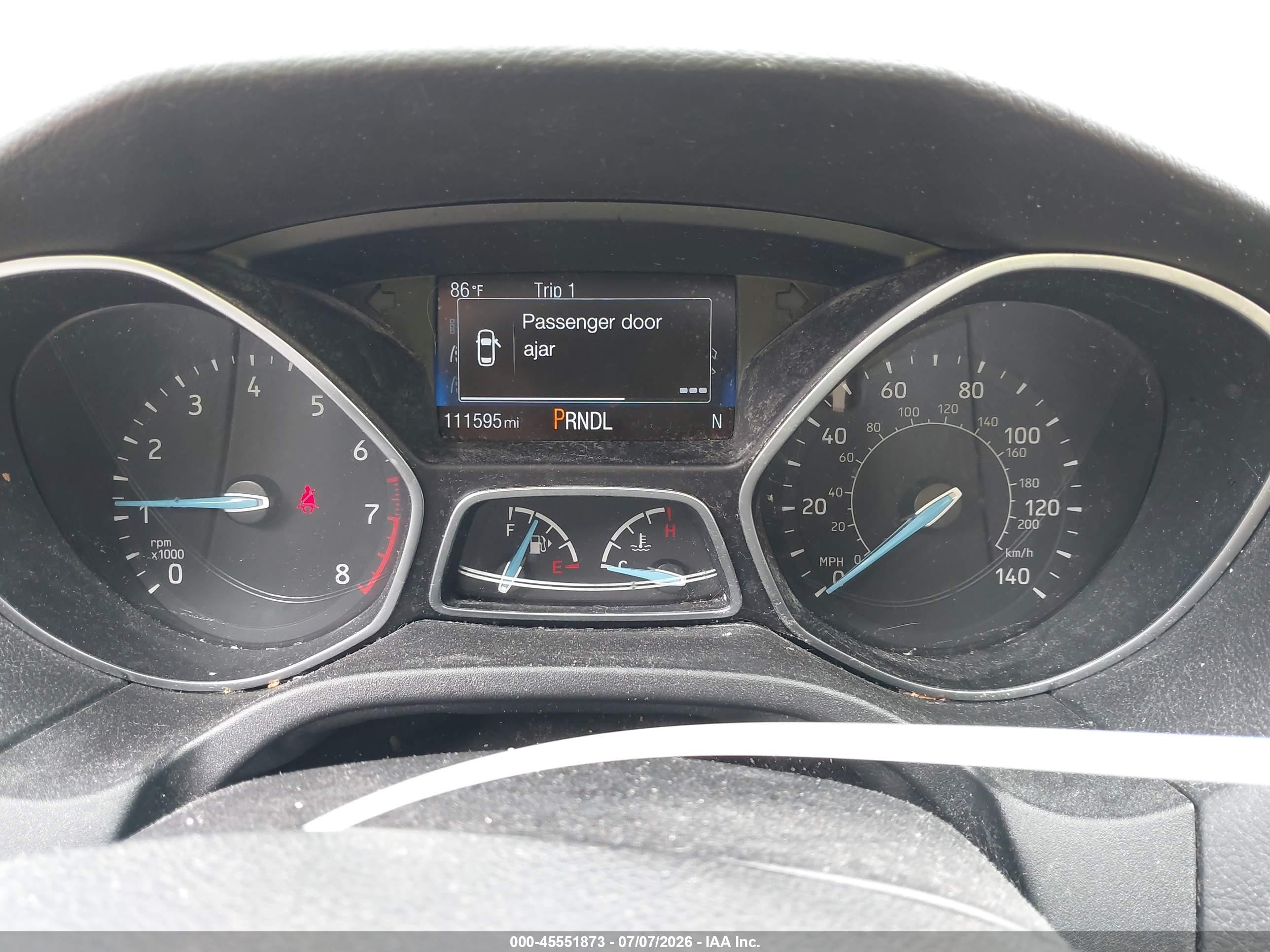 2015 Ford Focus Se Red vin: 1FADP3K2XFL372908