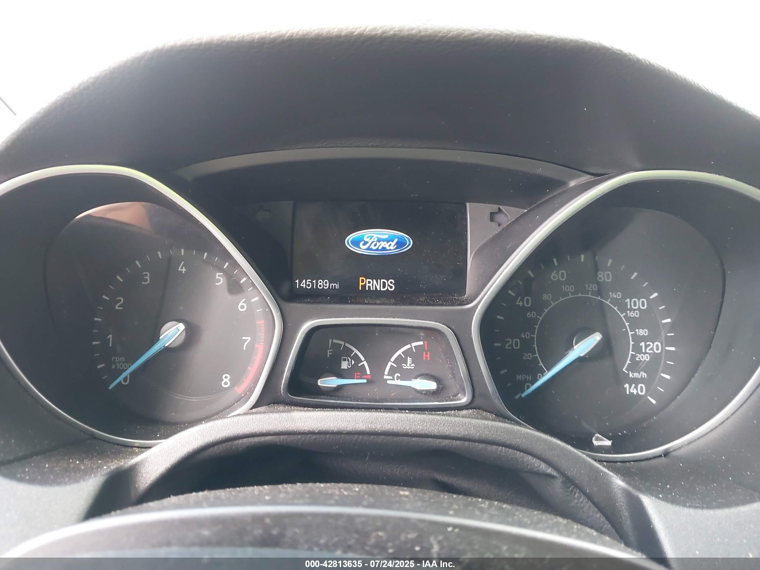 2015 Ford Focus Se Black vin: 1FADP3K2XFL379020