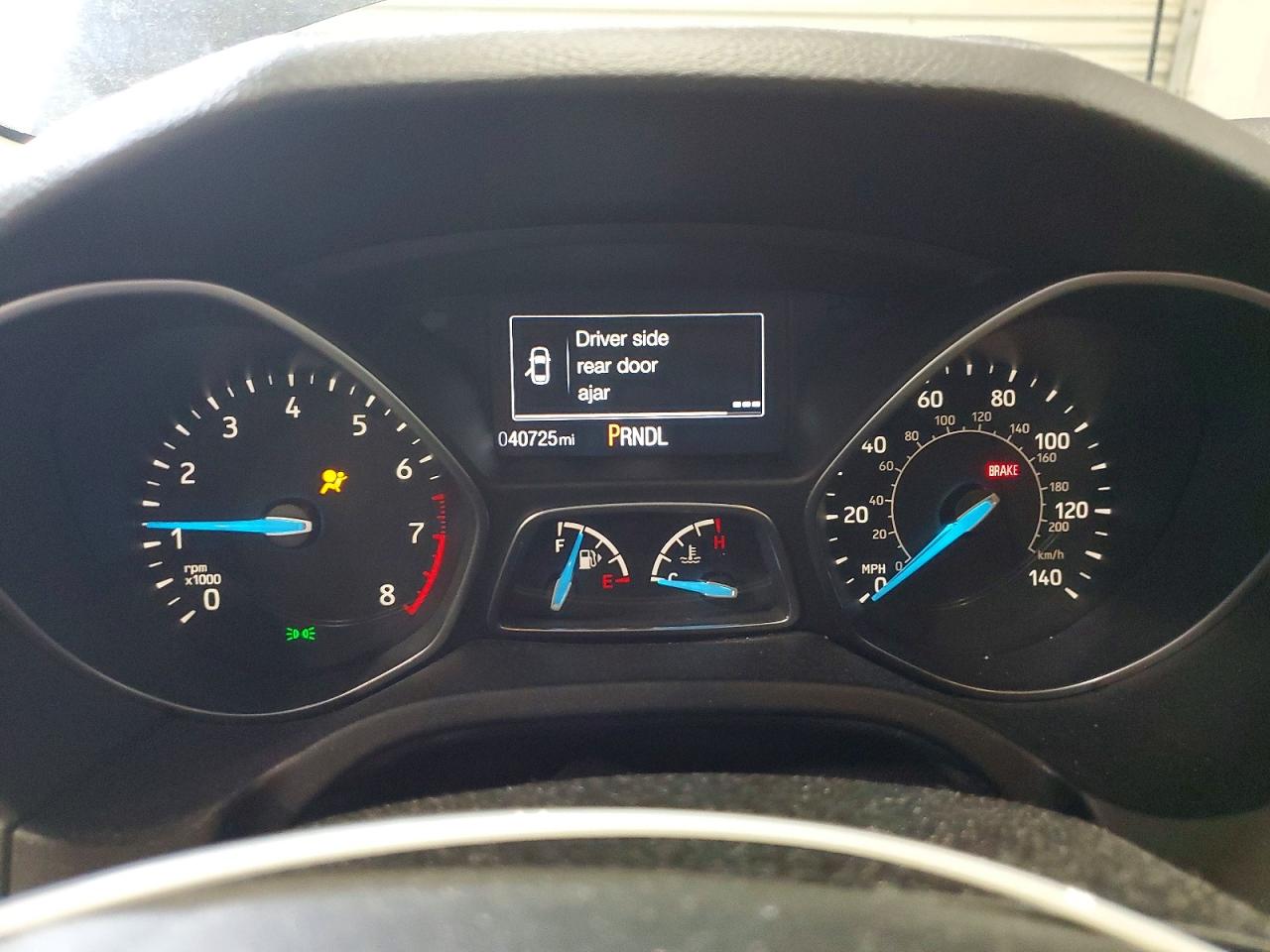 2015 Ford Focus Se Gray vin: 1FADP3K2XFL381060