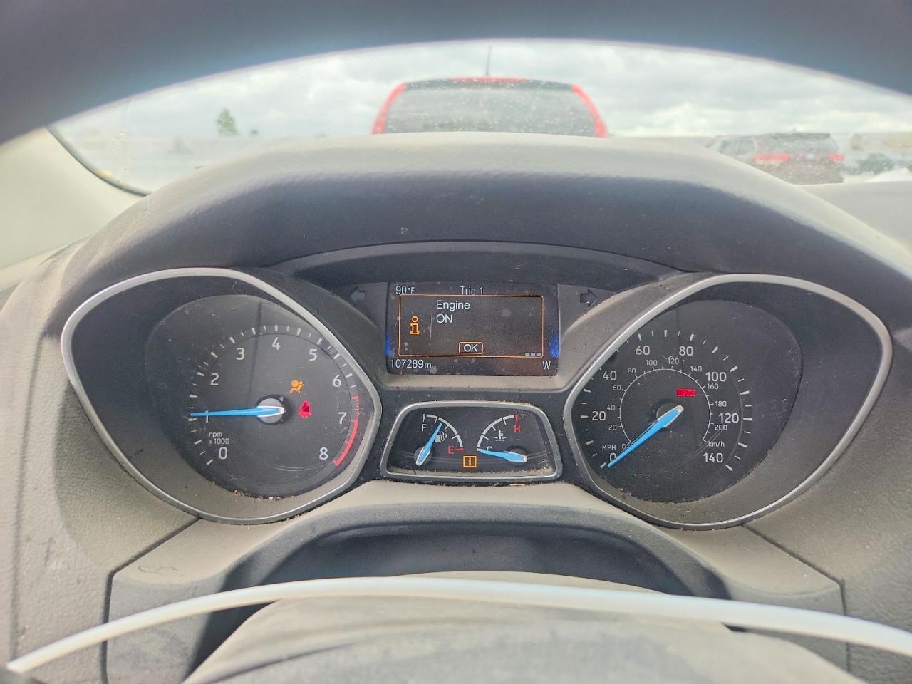 2015 Ford Focus Se Silver vin: 1FADP3KE1FL230389