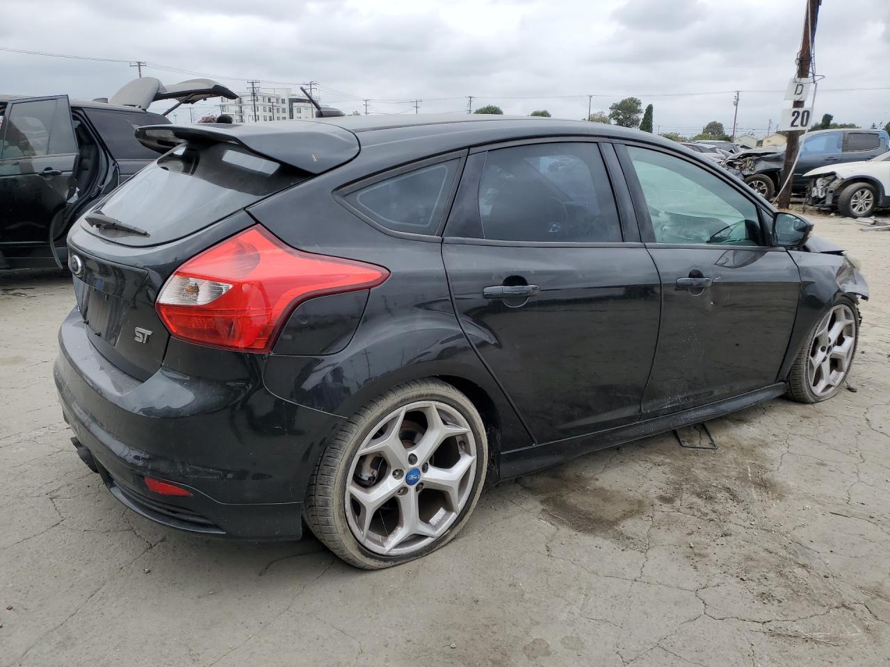 2013 Ford Focus St Gray vin: 1FADP3L90DL152265
