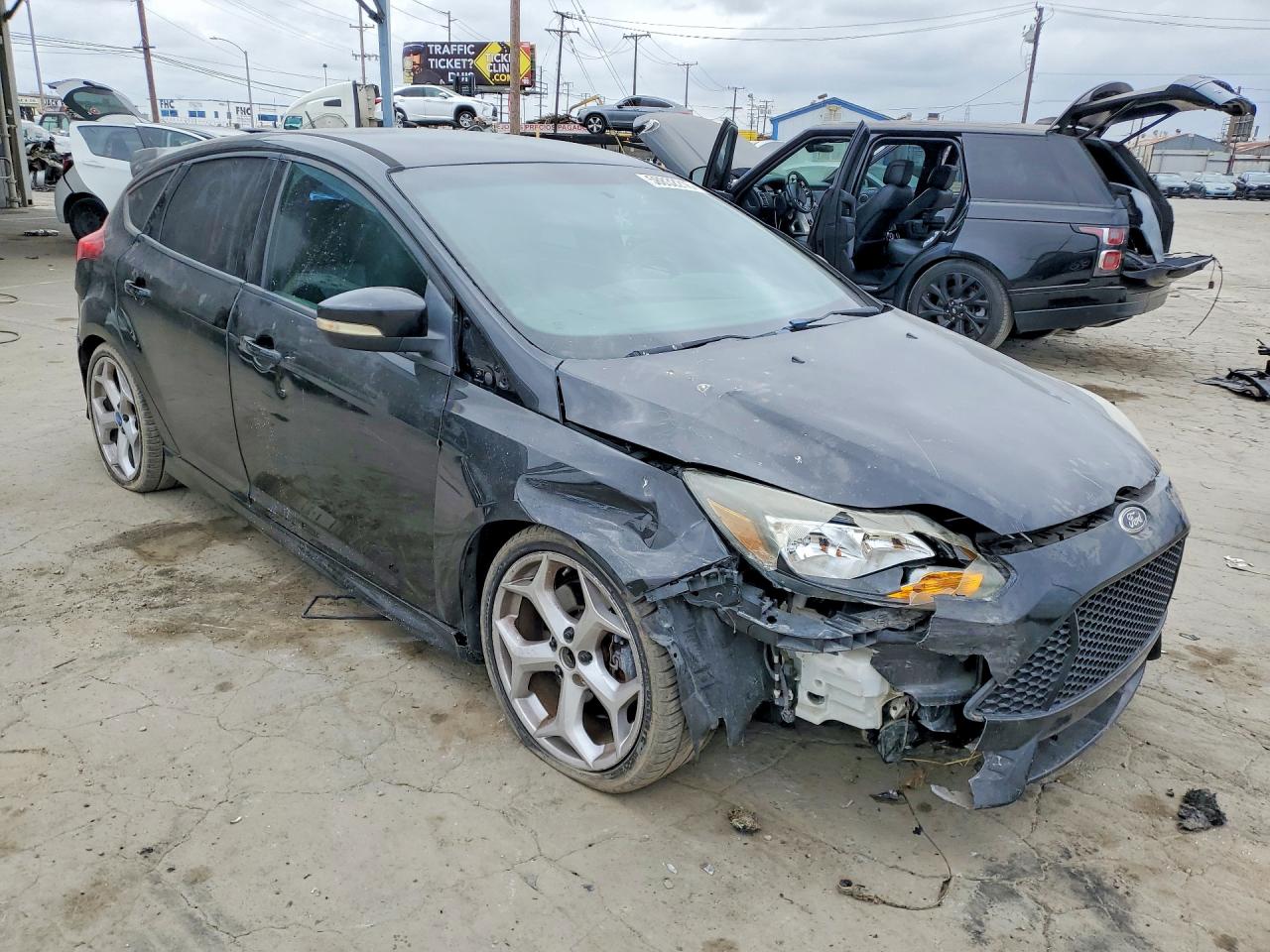 2013 Ford Focus St Gray vin: 1FADP3L90DL152265