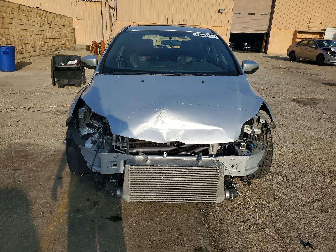 2013 Ford Focus St Silver vin: 1FADP3L90DL288461