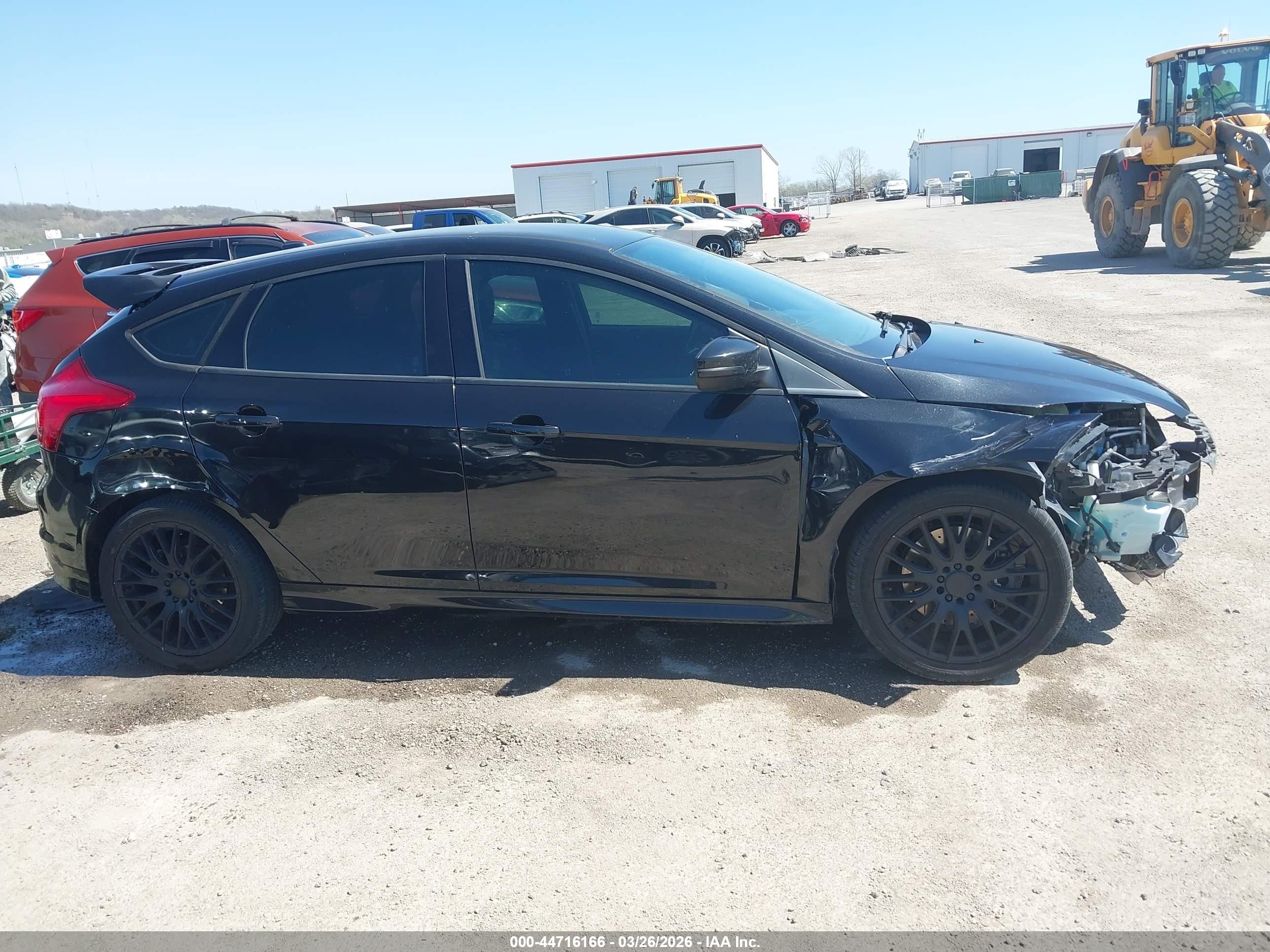 2013 Ford Focus St   Черный vin: 1FADP3L90DL323676