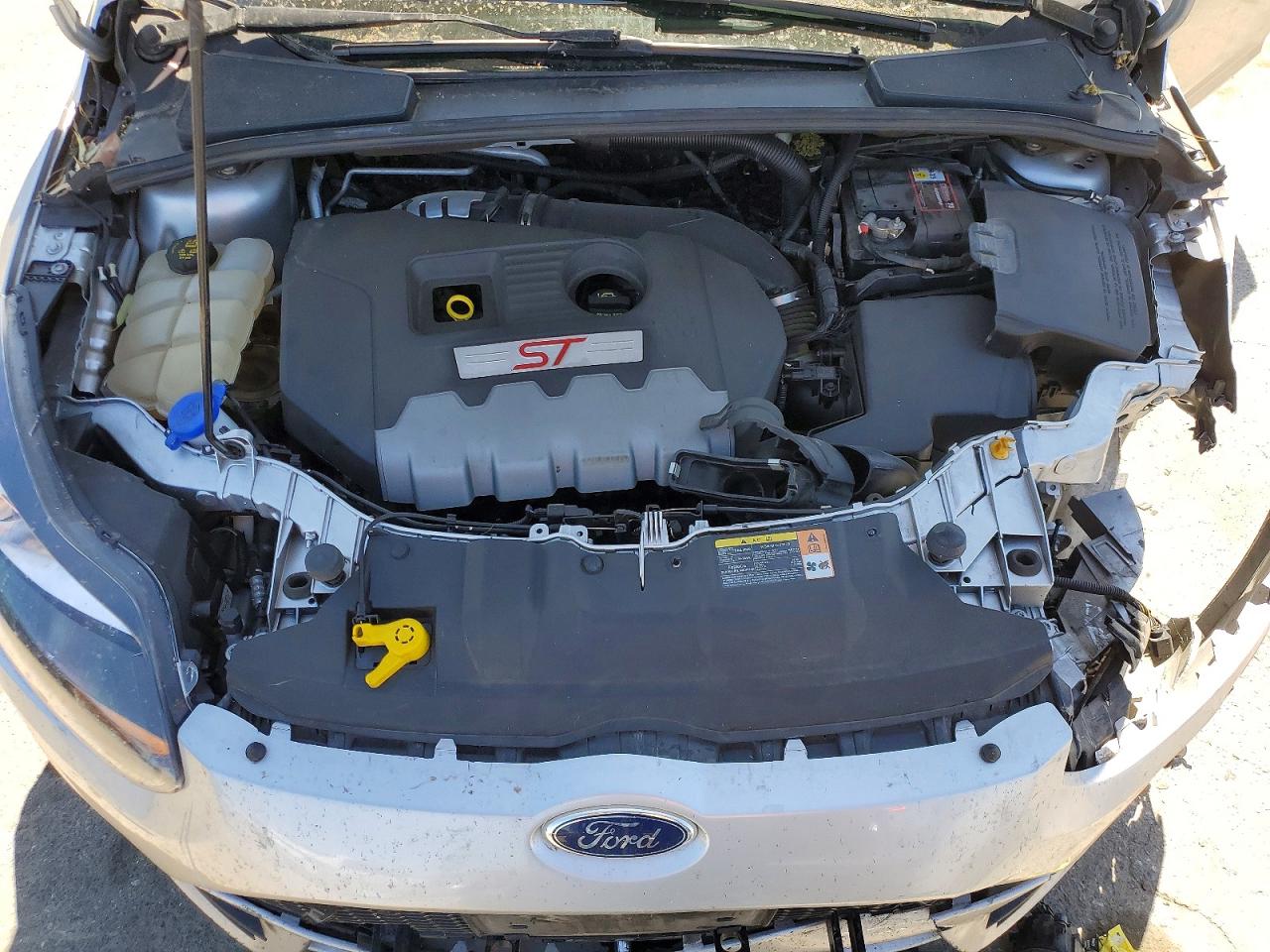 2014 Ford Focus St Silver vin: 1FADP3L90EL111717