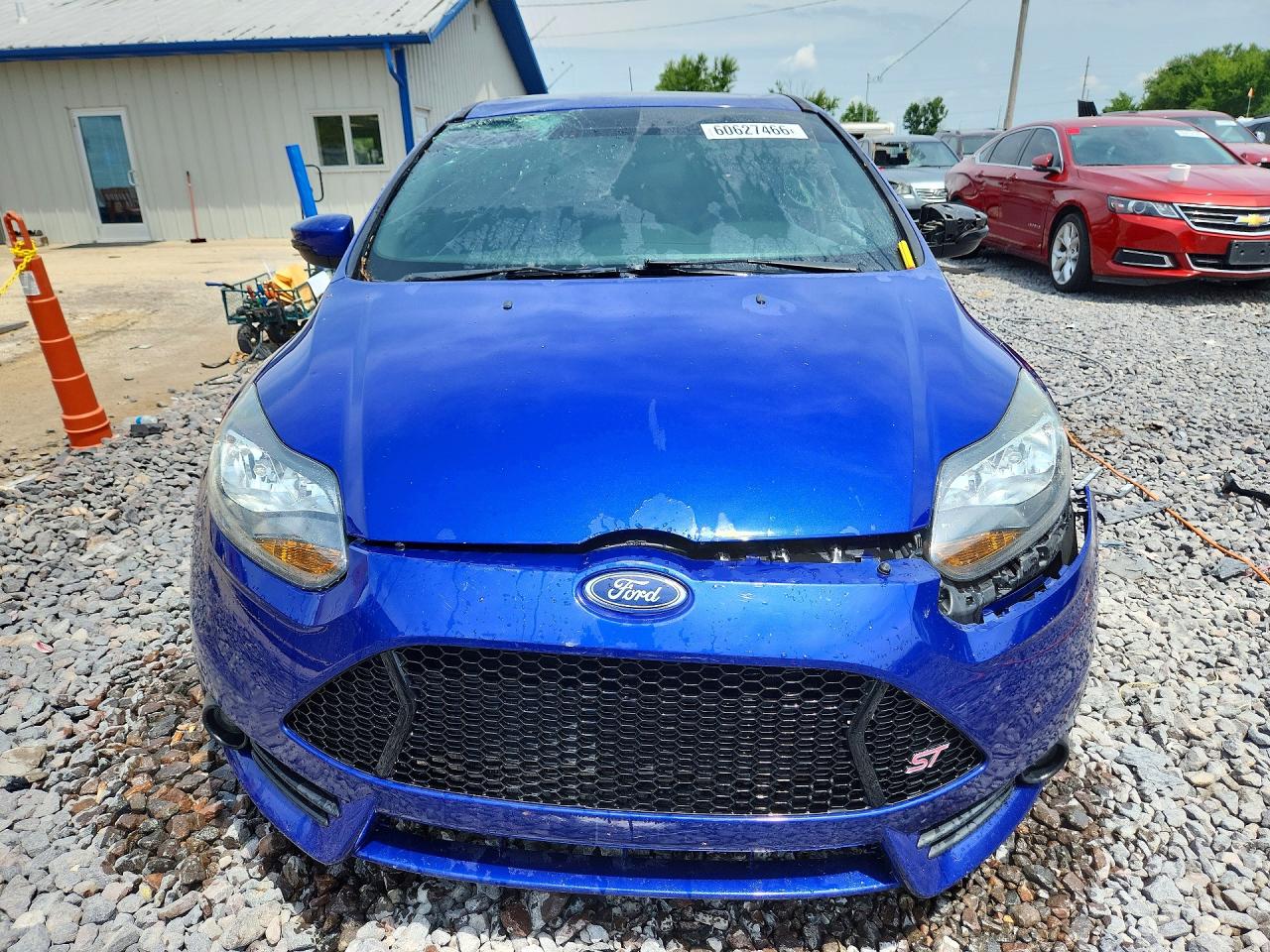 2014 Ford Focus St Blue vin: 1FADP3L90EL166572