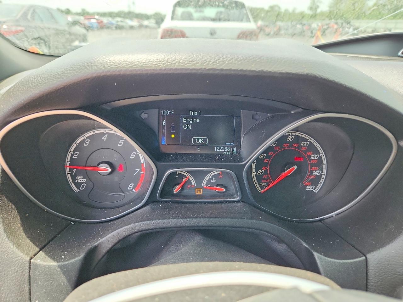2014 Ford Focus St Blue vin: 1FADP3L90EL166572
