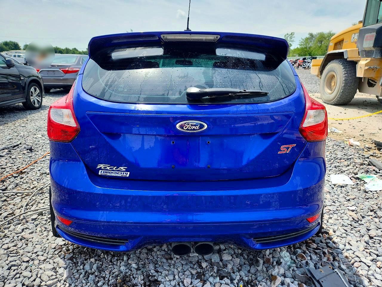 2014 Ford Focus St Blue vin: 1FADP3L90EL166572