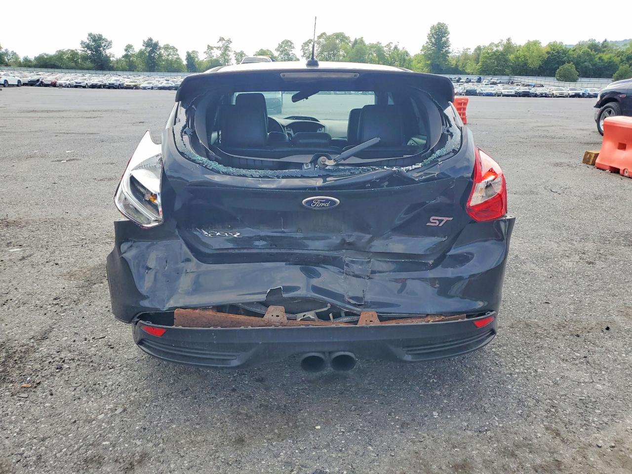 2014 Ford Focus St Black vin: 1FADP3L90EL212210