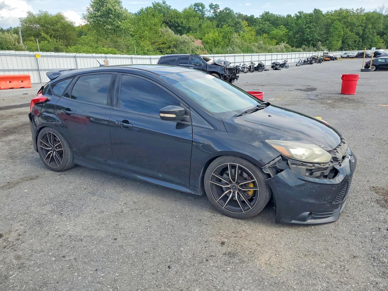 2014 Ford Focus St Black vin: 1FADP3L90EL212210