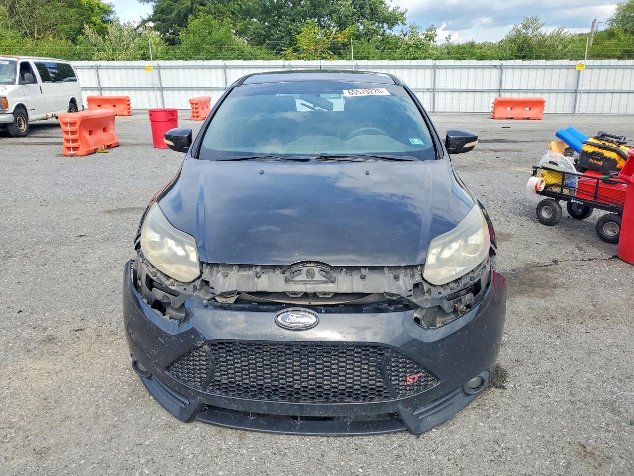 2014 Ford Focus St Black vin: 1FADP3L90EL212210