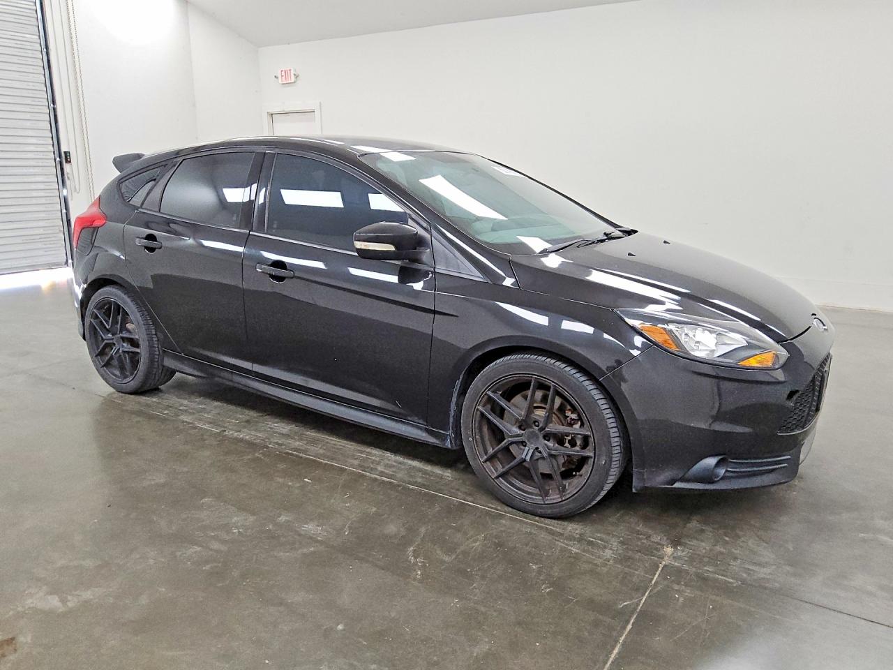 2014 Ford Focus St Black vin: 1FADP3L90EL339359
