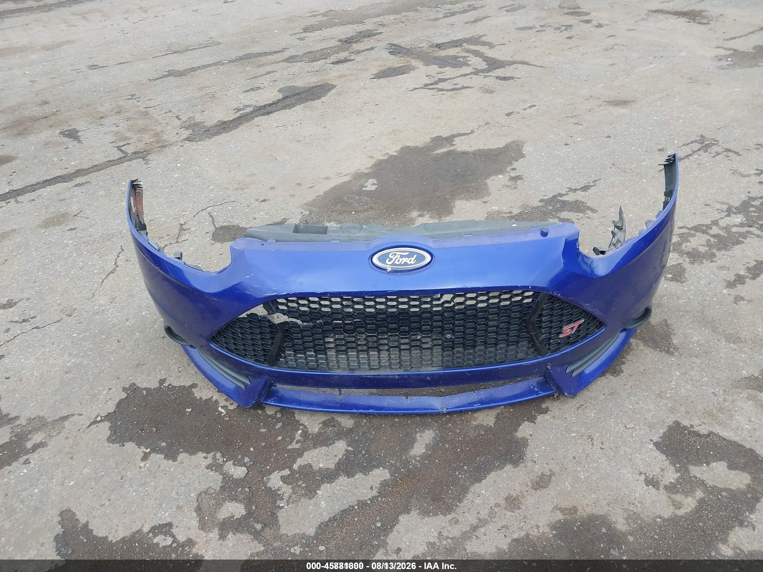 2014 Ford Focus St   Синий vin: 1FADP3L90EL358879