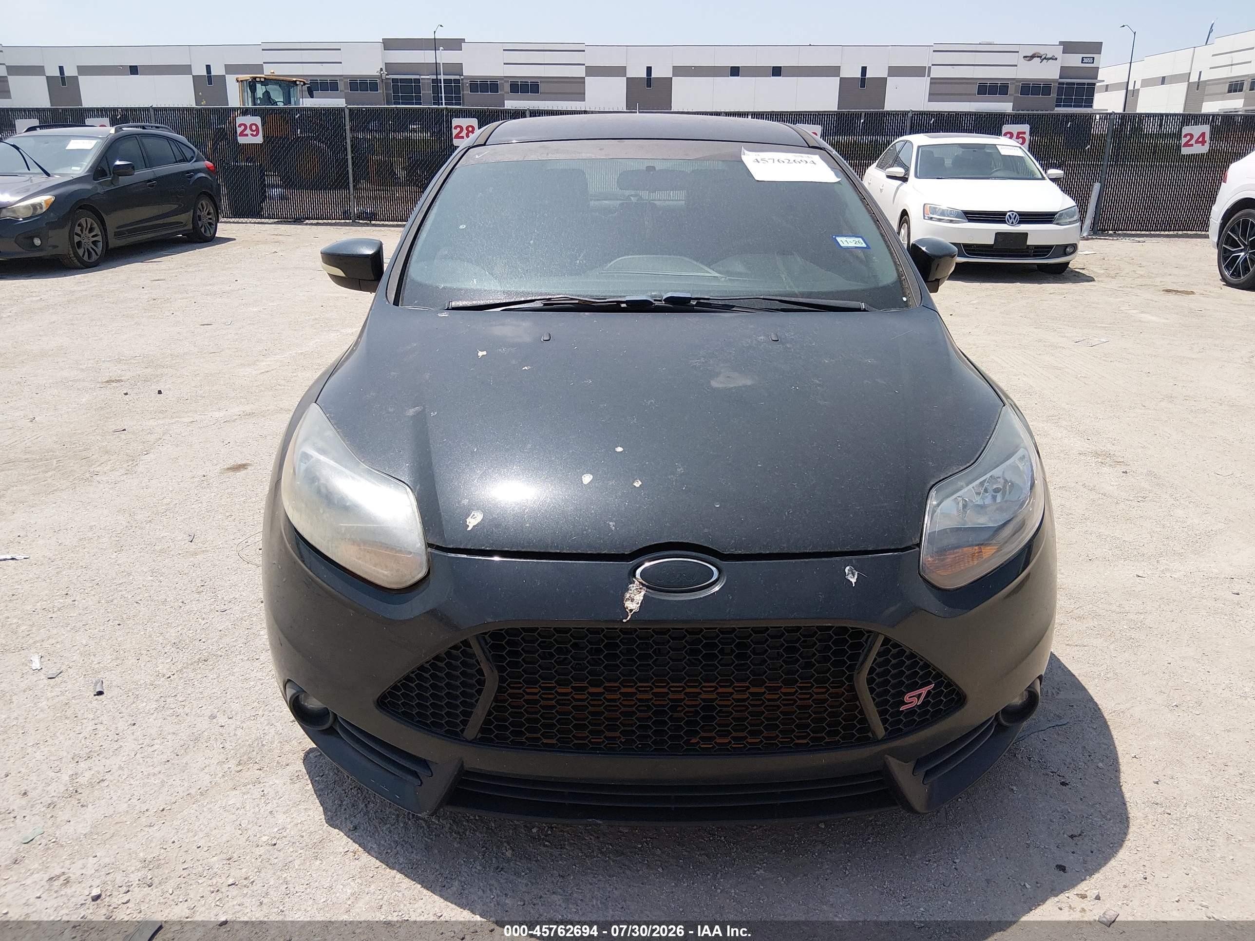 2014 Ford Focus St   Black vin: 1FADP3L90EL372166