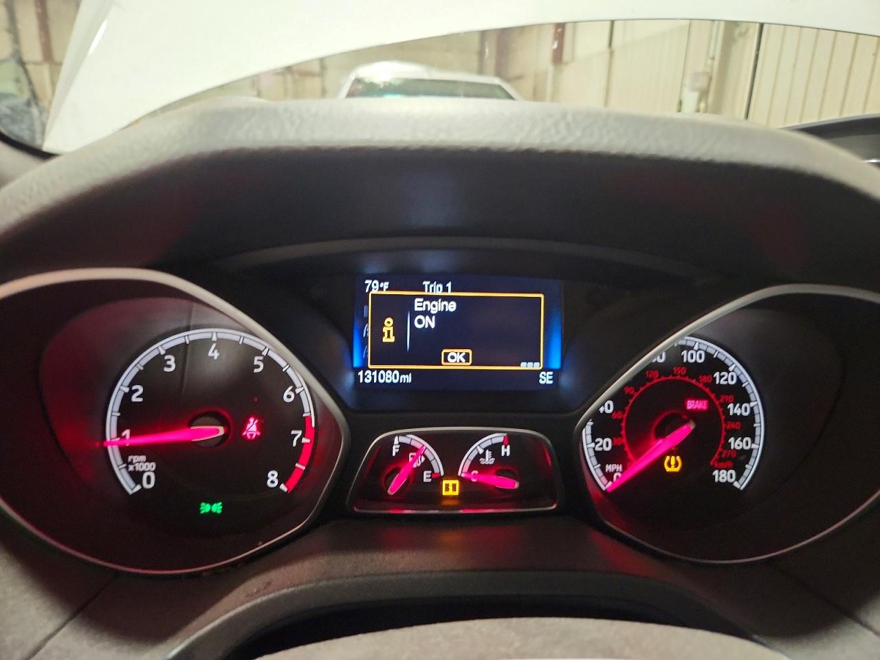 2015 Ford Focus St White vin: 1FADP3L90FL304015