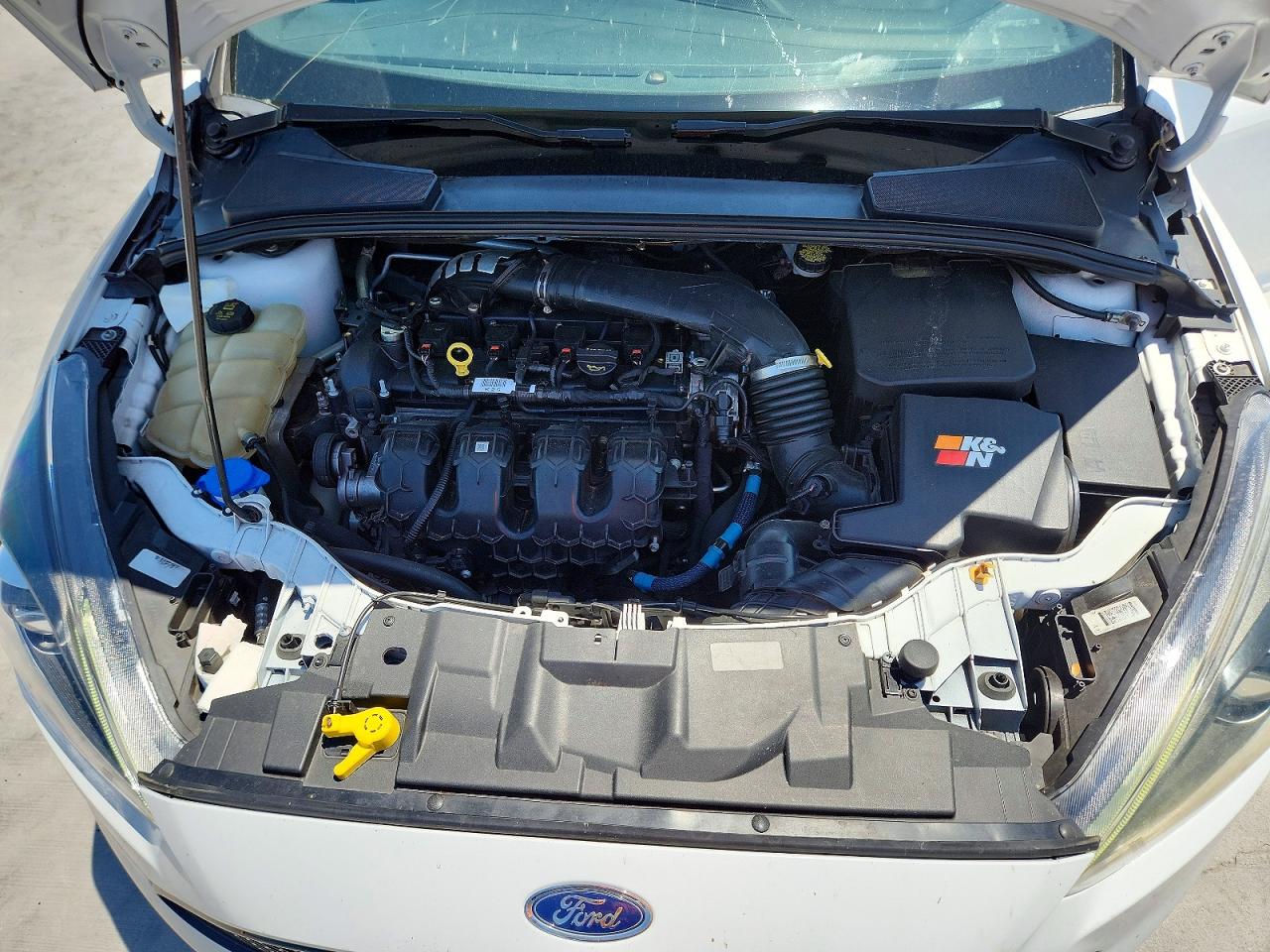 2015 Ford Focus St White vin: 1FADP3L90FL334132
