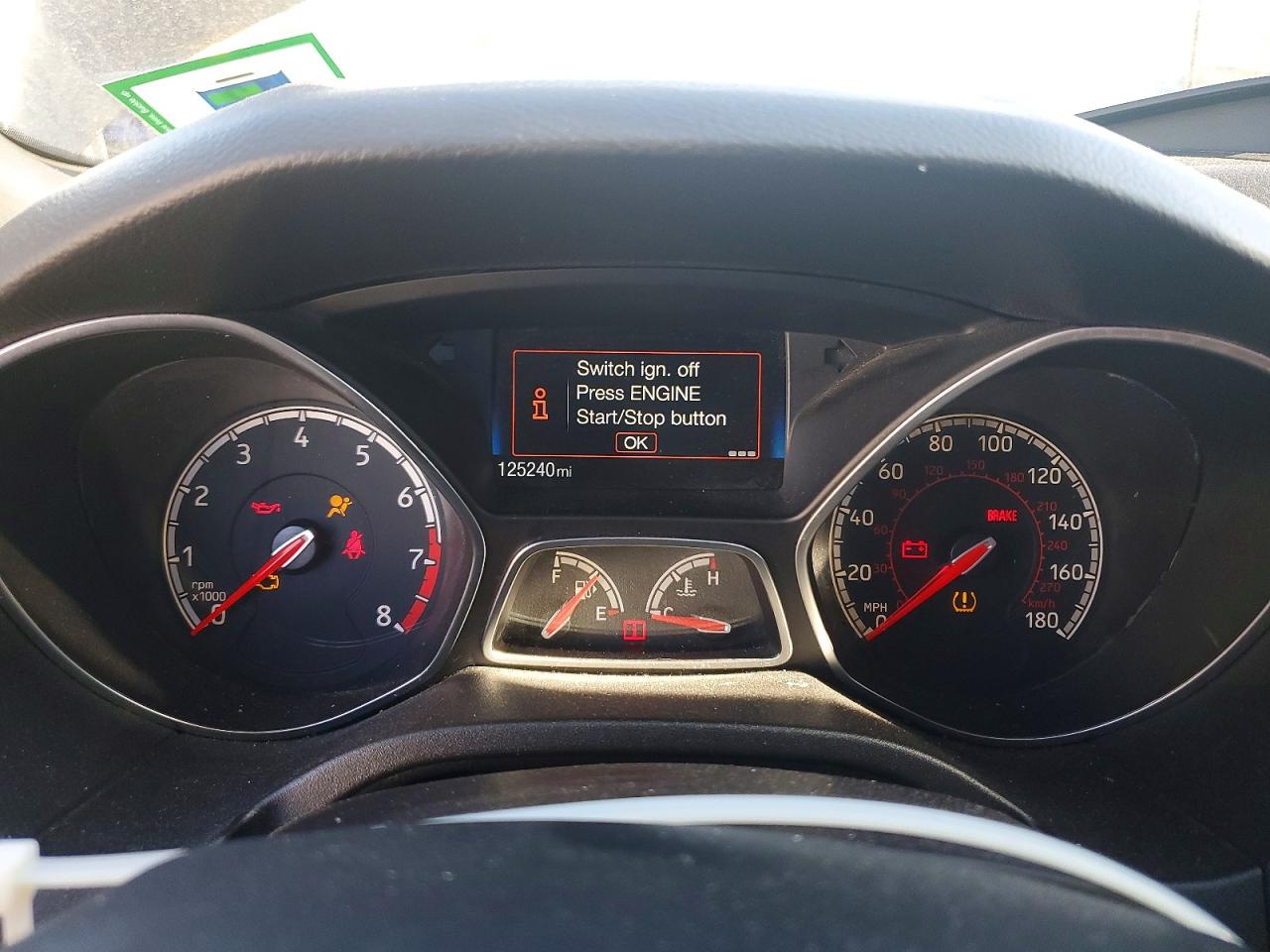 2015 Ford Focus St Black vin: 1FADP3L90FL353733
