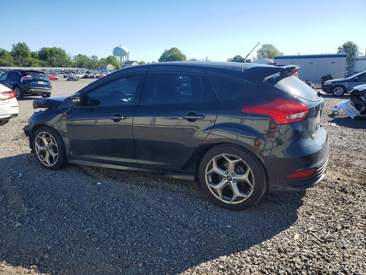 2015 Ford Focus St Black vin: 1FADP3L90FL353733
