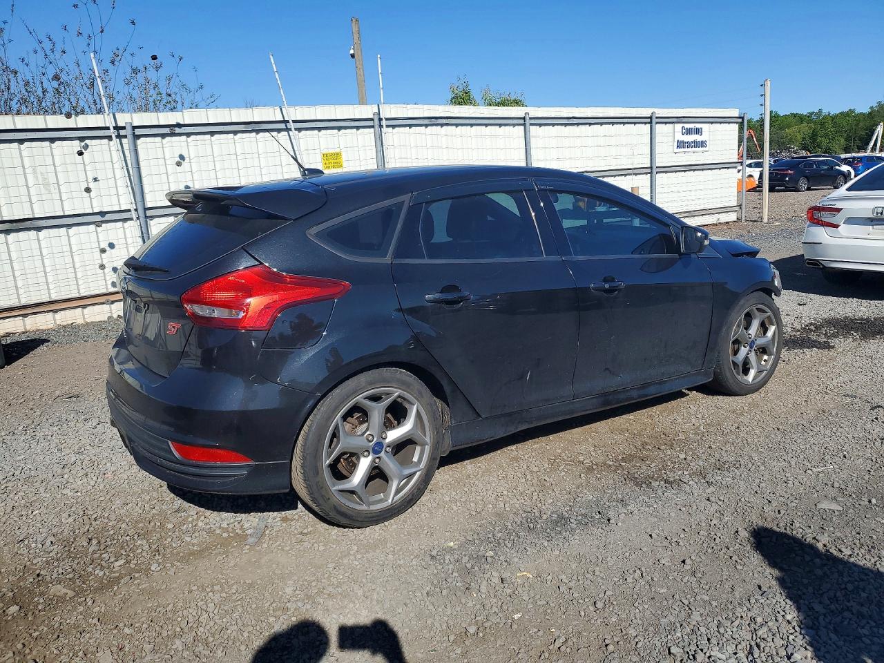 2015 Ford Focus St Black vin: 1FADP3L90FL353733