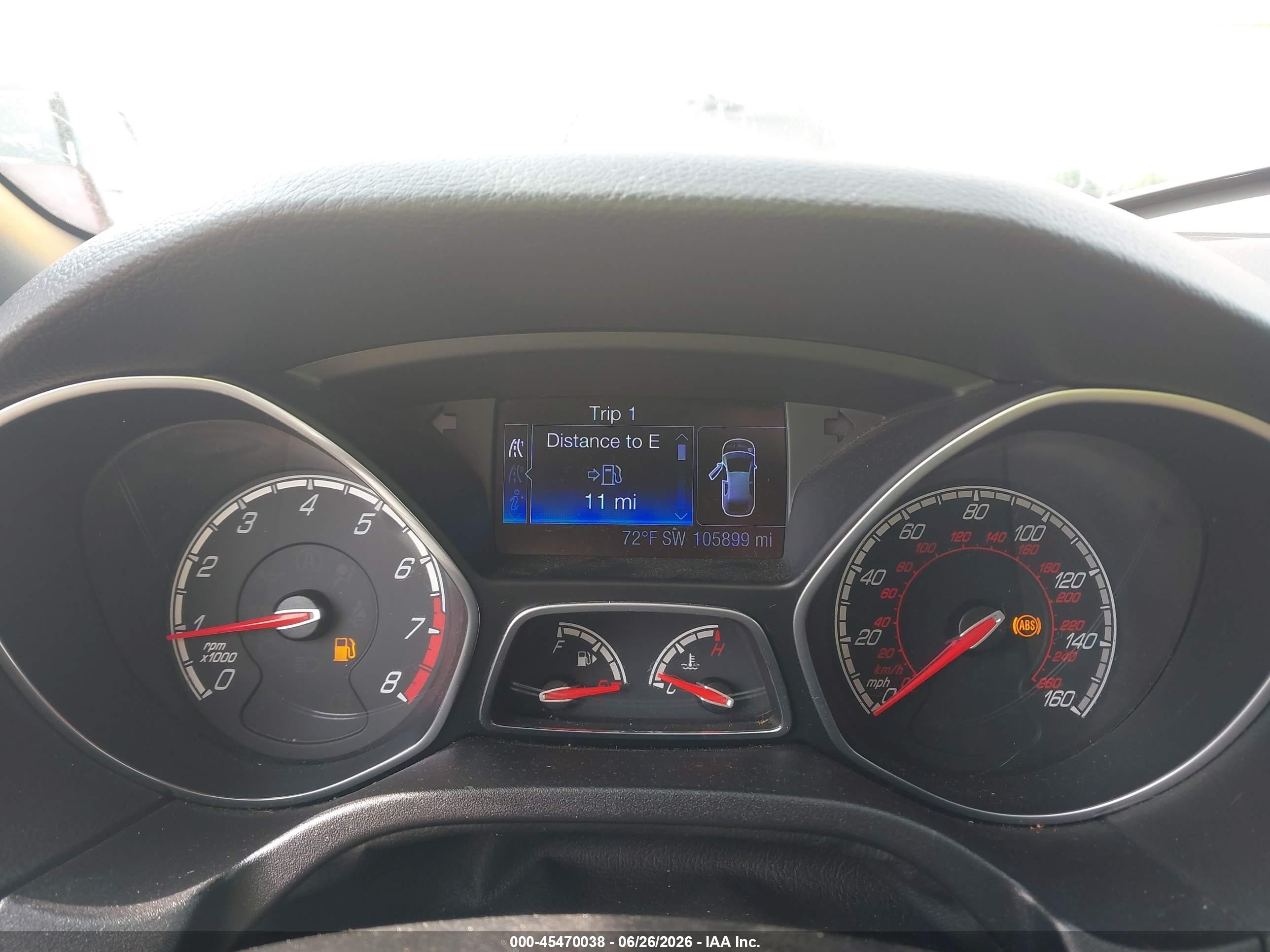 2013 Ford Focus St   Yellow vin: 1FADP3L91DL201893