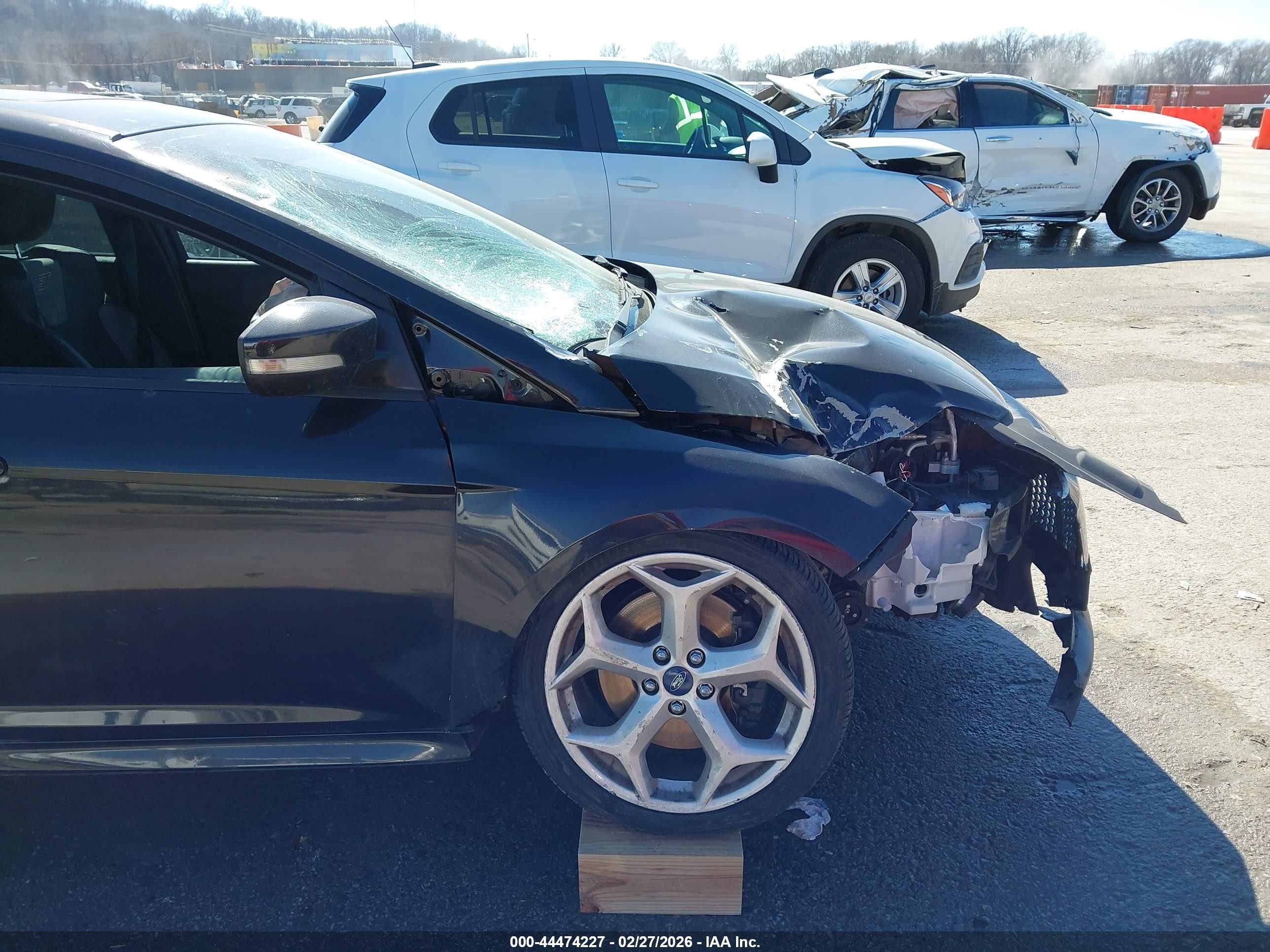 2014 Ford Focus St   Black vin: 1FADP3L91EL149442