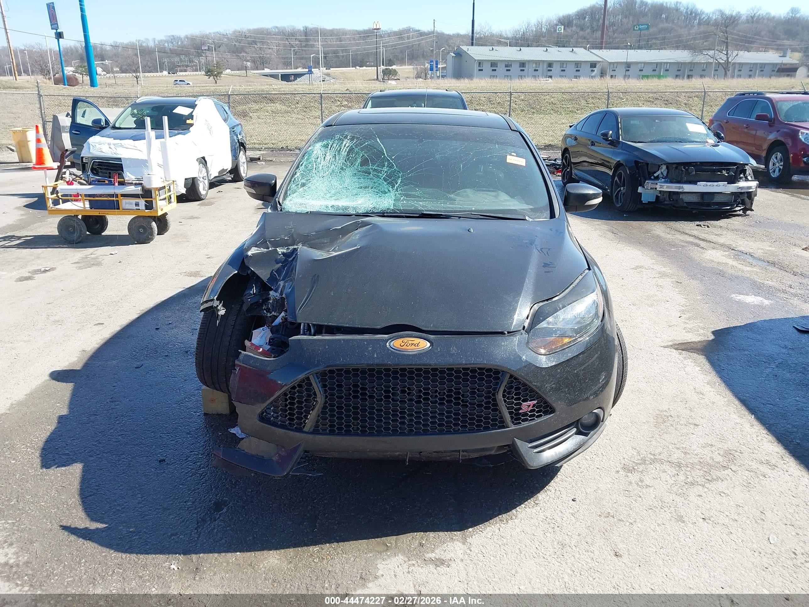2014 Ford Focus St   Black vin: 1FADP3L91EL149442