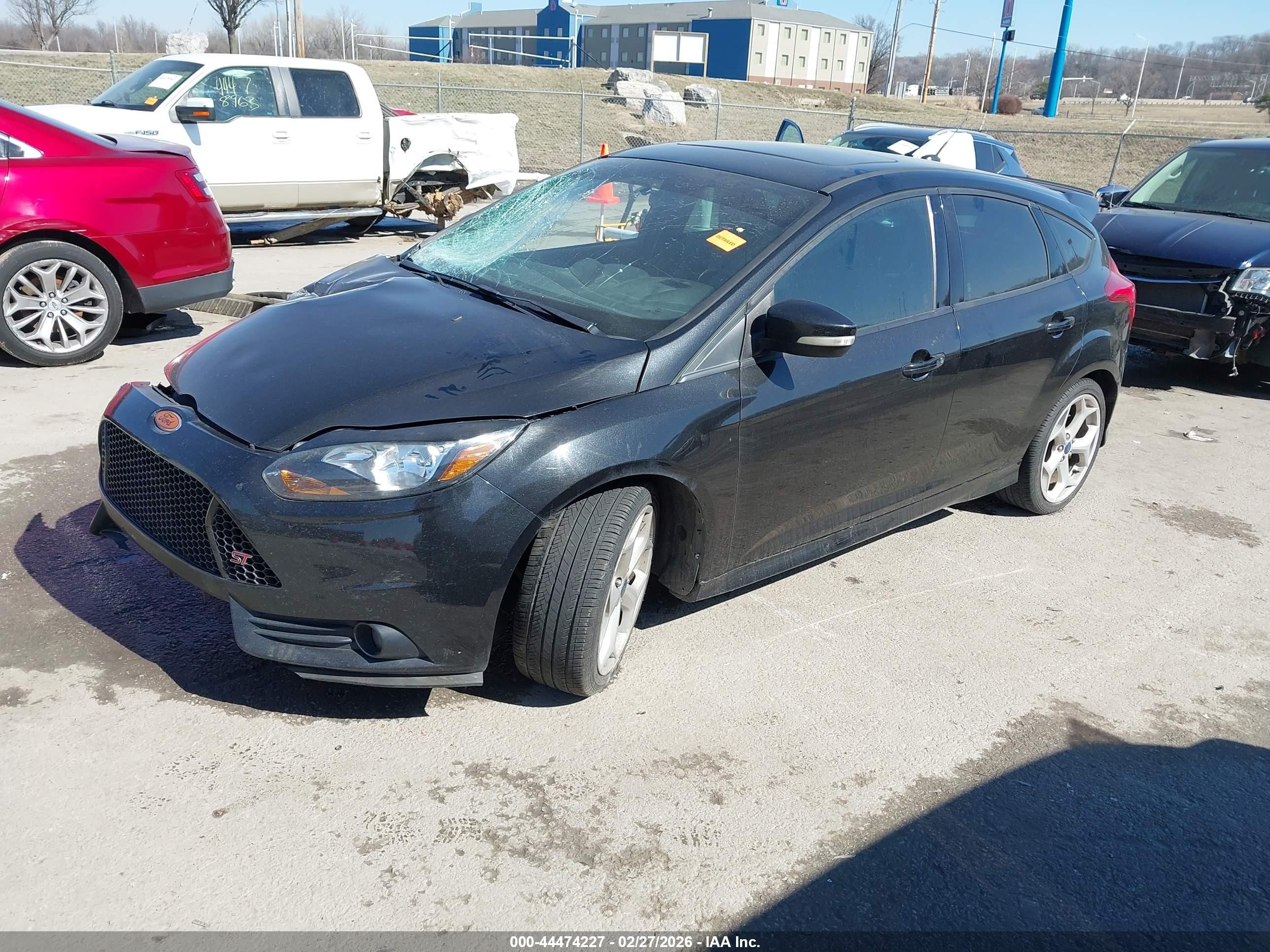 2014 Ford Focus St   Black vin: 1FADP3L91EL149442
