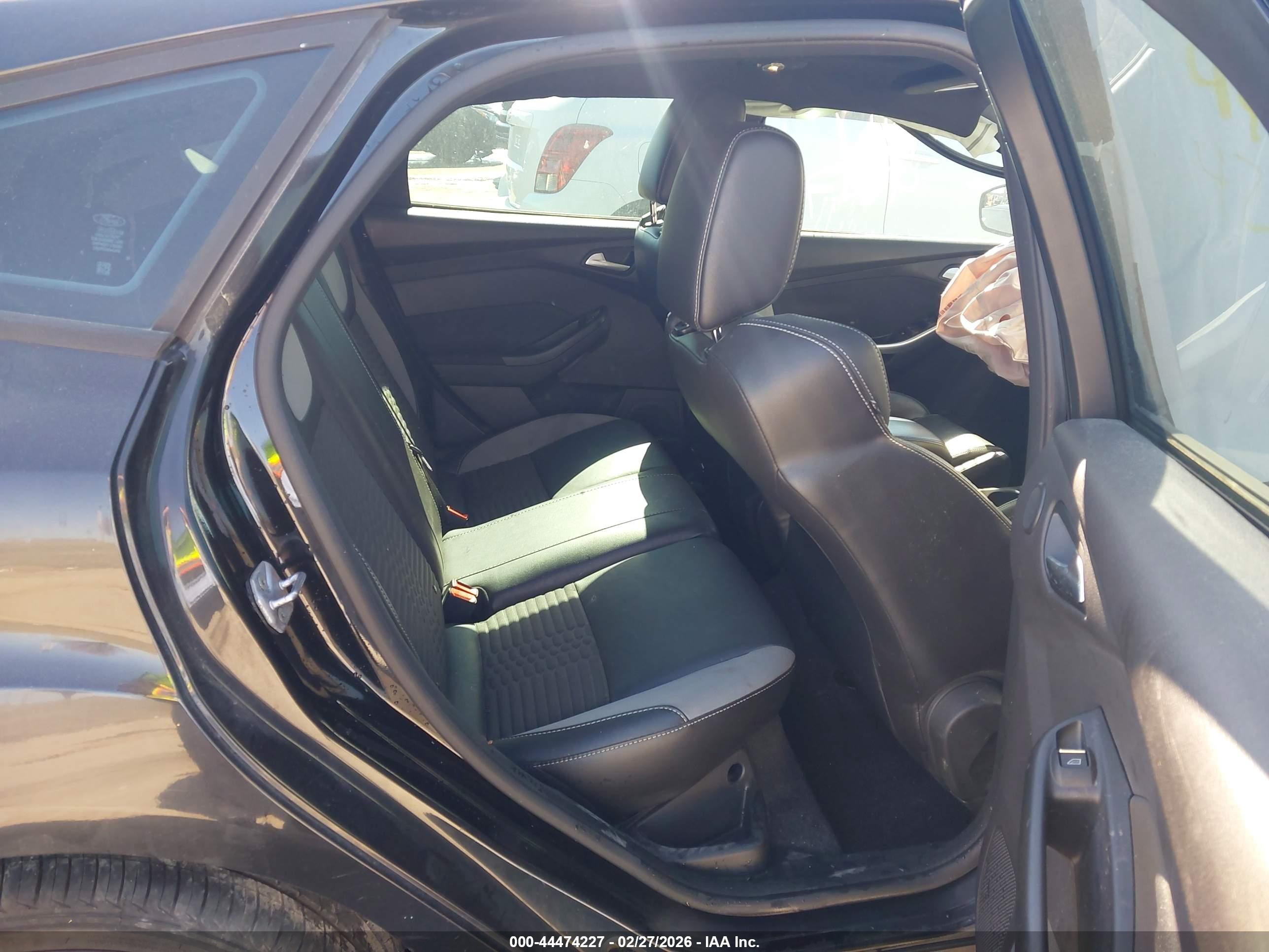 2014 Ford Focus St   Black vin: 1FADP3L91EL149442
