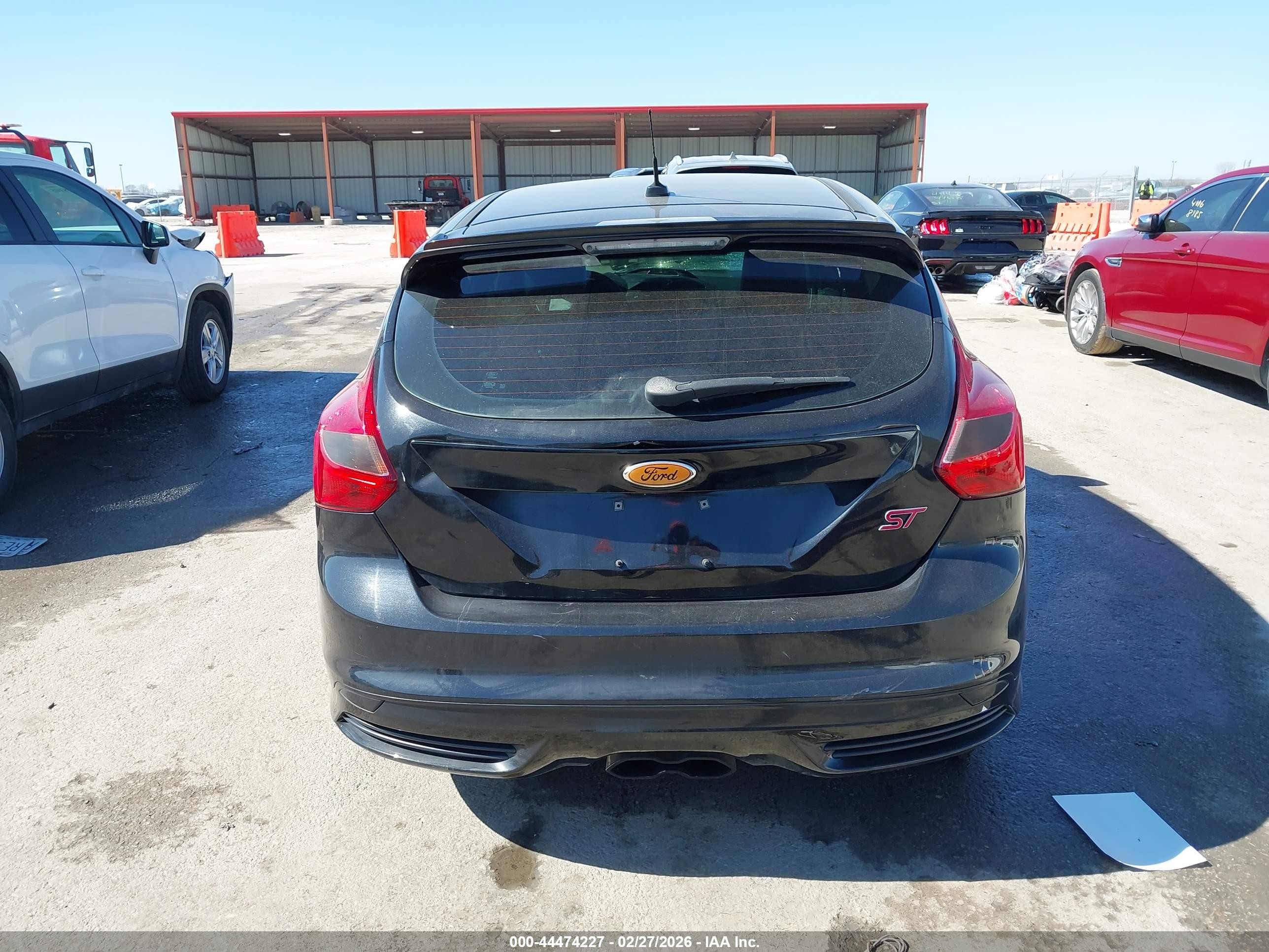 2014 Ford Focus St   Black vin: 1FADP3L91EL149442