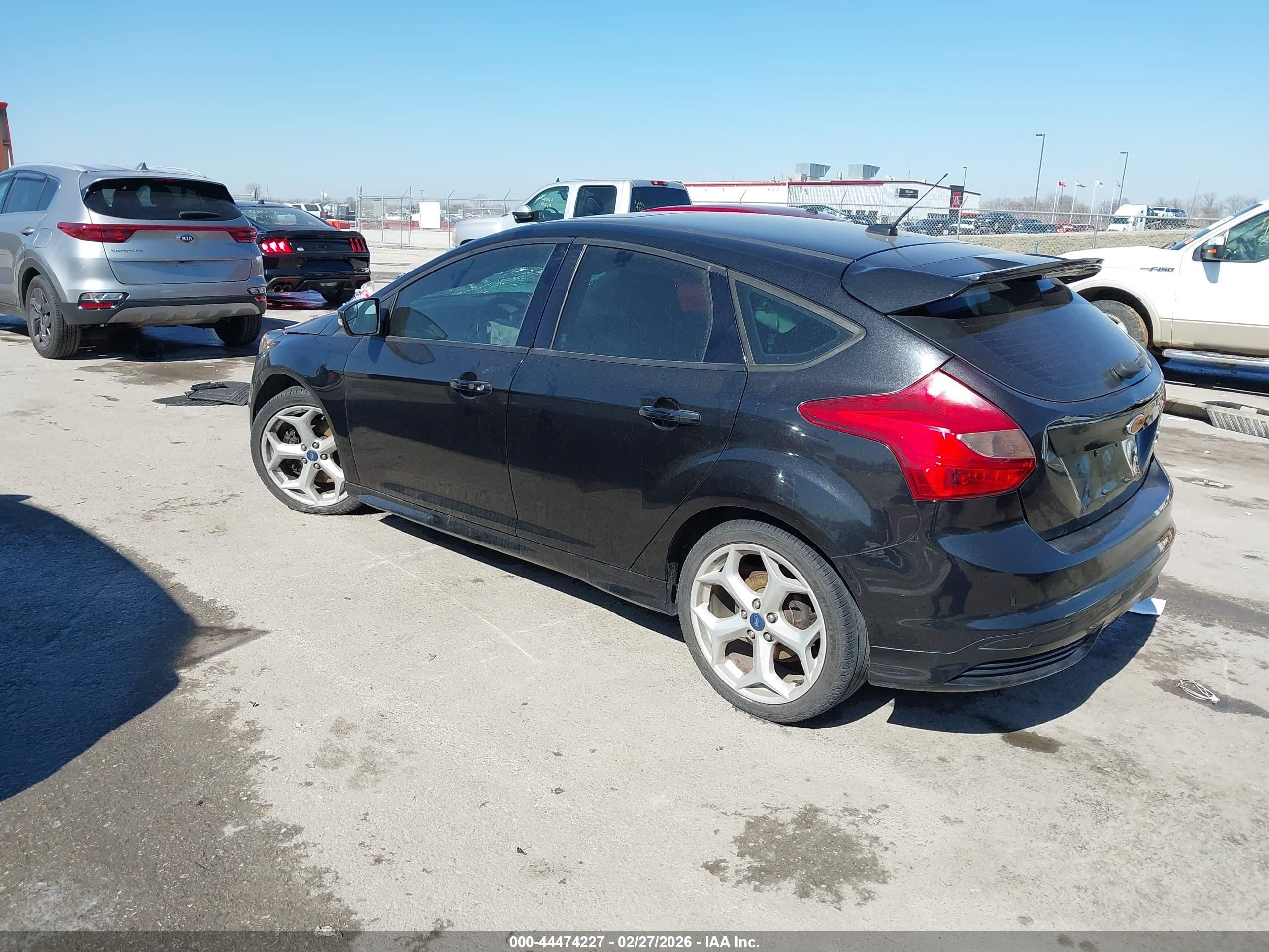 2014 Ford Focus St   Black vin: 1FADP3L91EL149442