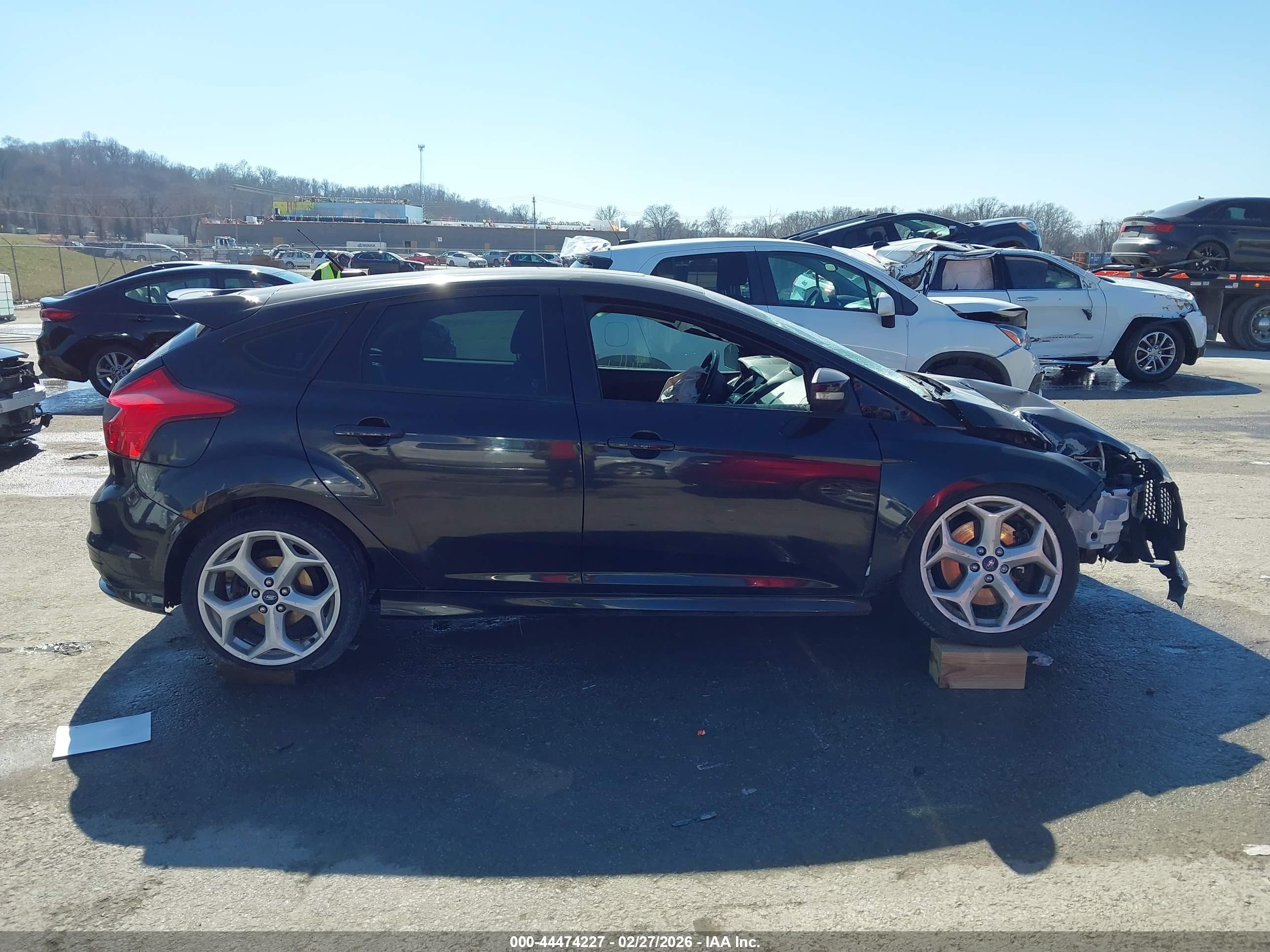 2014 Ford Focus St   Black vin: 1FADP3L91EL149442