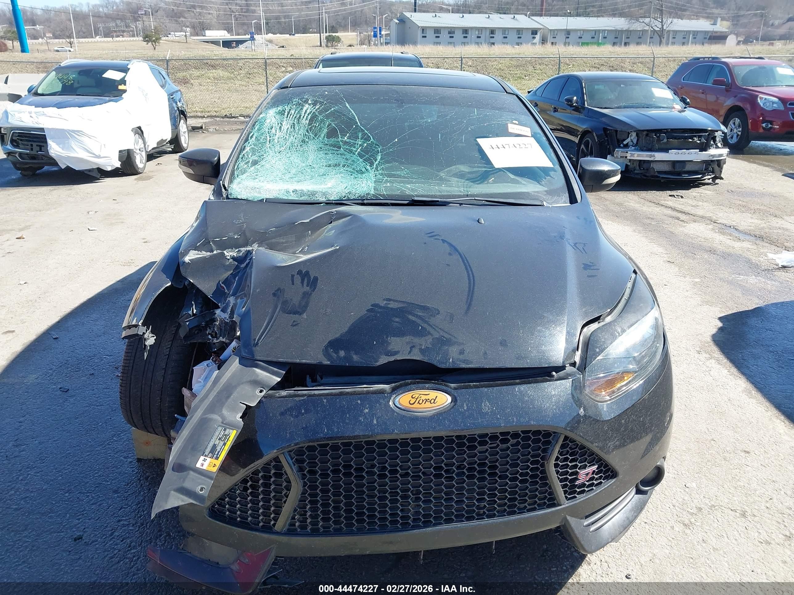2014 Ford Focus St   Black vin: 1FADP3L91EL149442