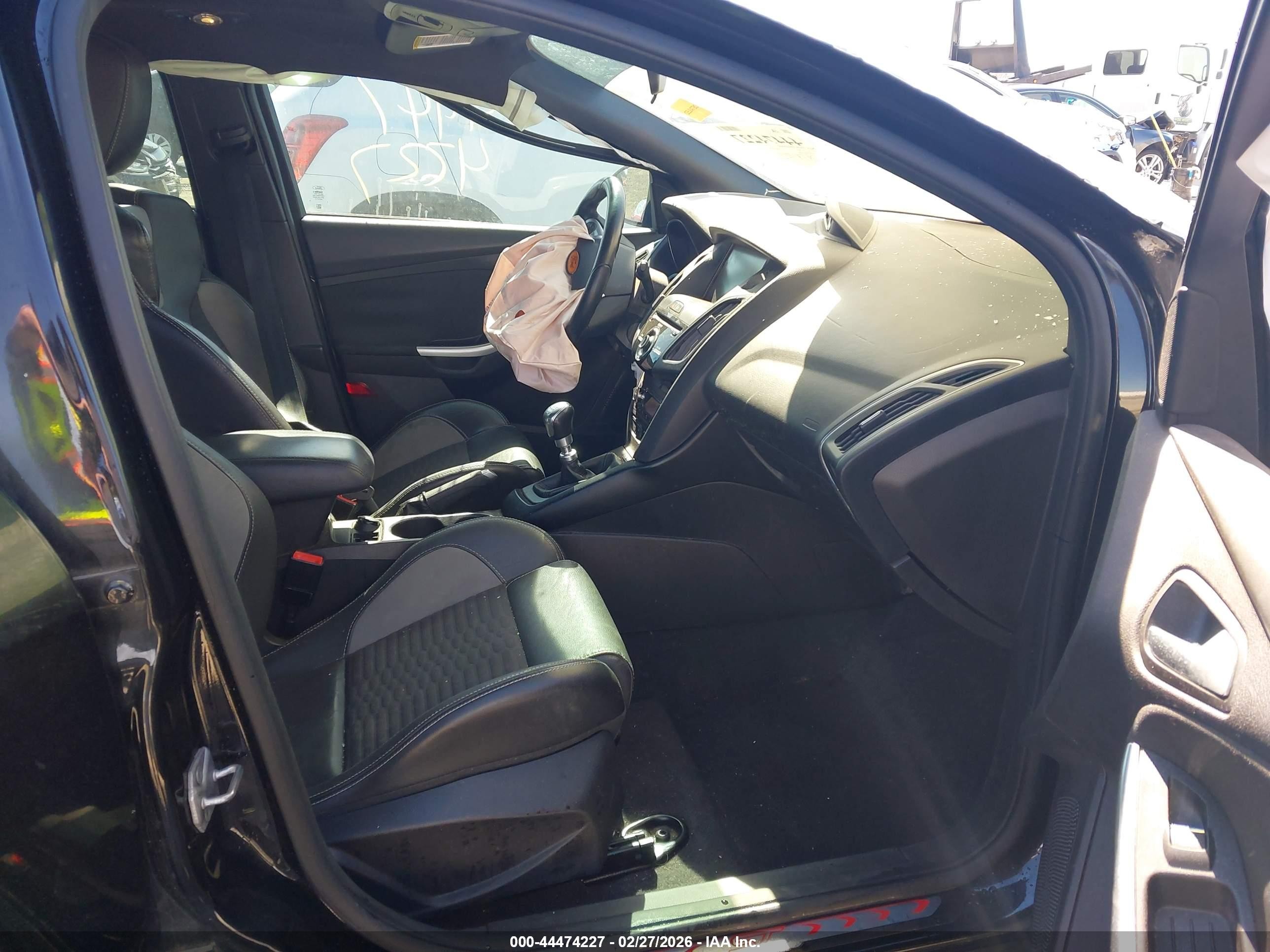 2014 Ford Focus St   Black vin: 1FADP3L91EL149442