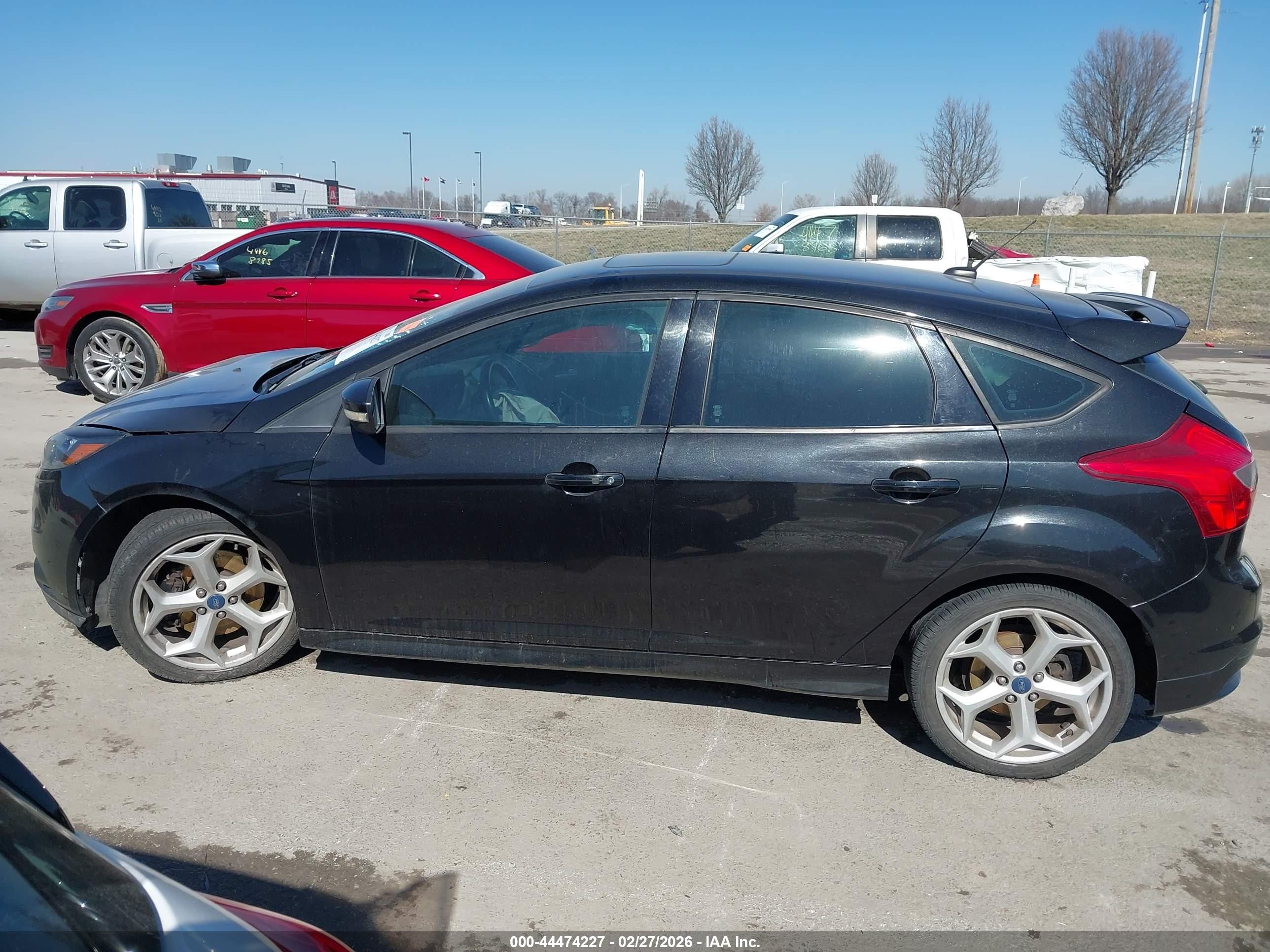 2014 Ford Focus St   Black vin: 1FADP3L91EL149442
