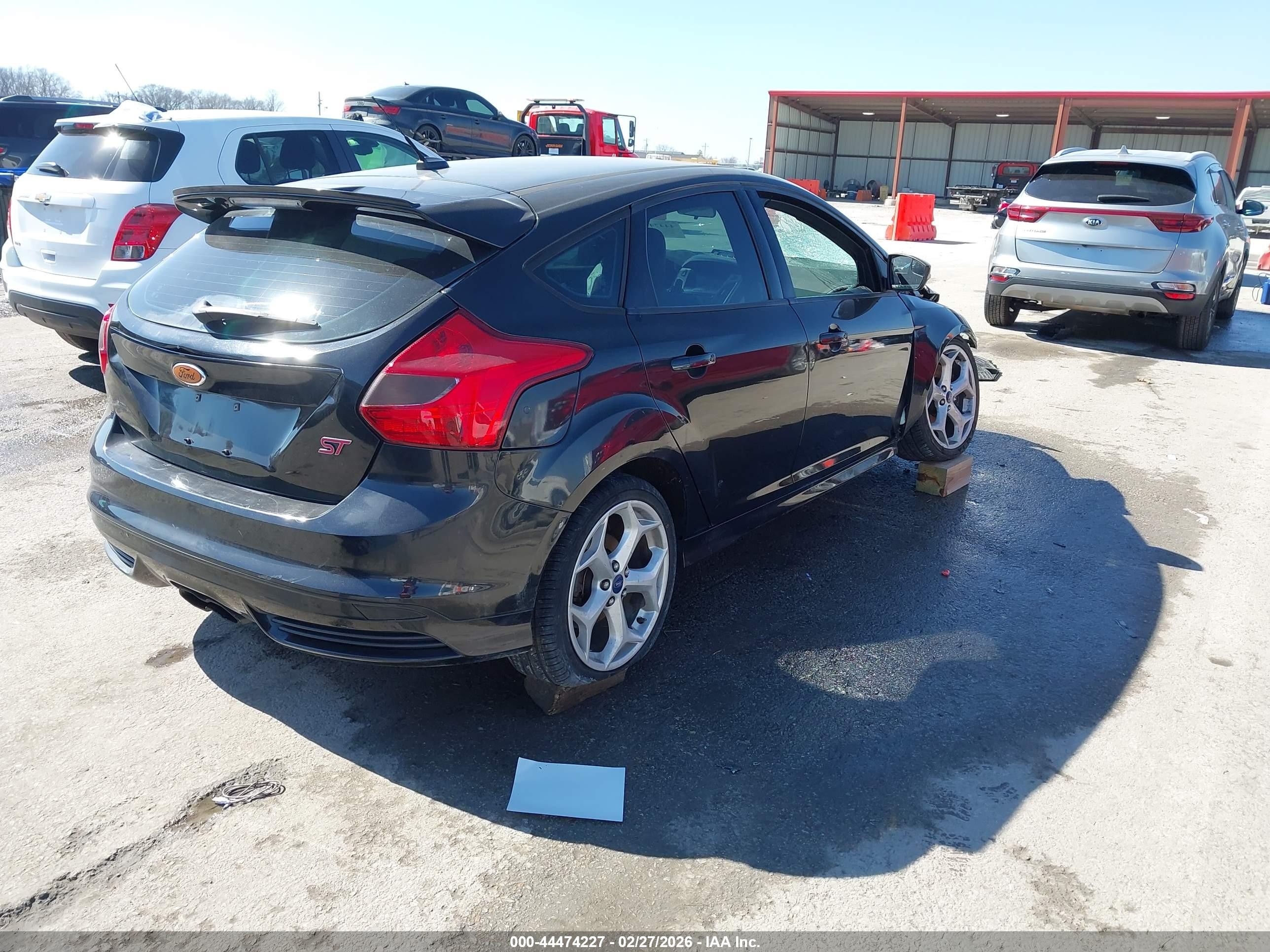 2014 Ford Focus St   Black vin: 1FADP3L91EL149442