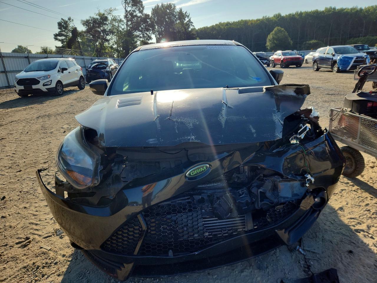2014 Ford Focus St Black vin: 1FADP3L91EL316754