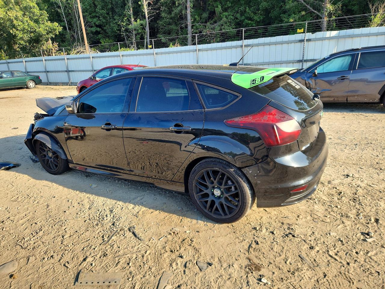2014 Ford Focus St Black vin: 1FADP3L91EL316754
