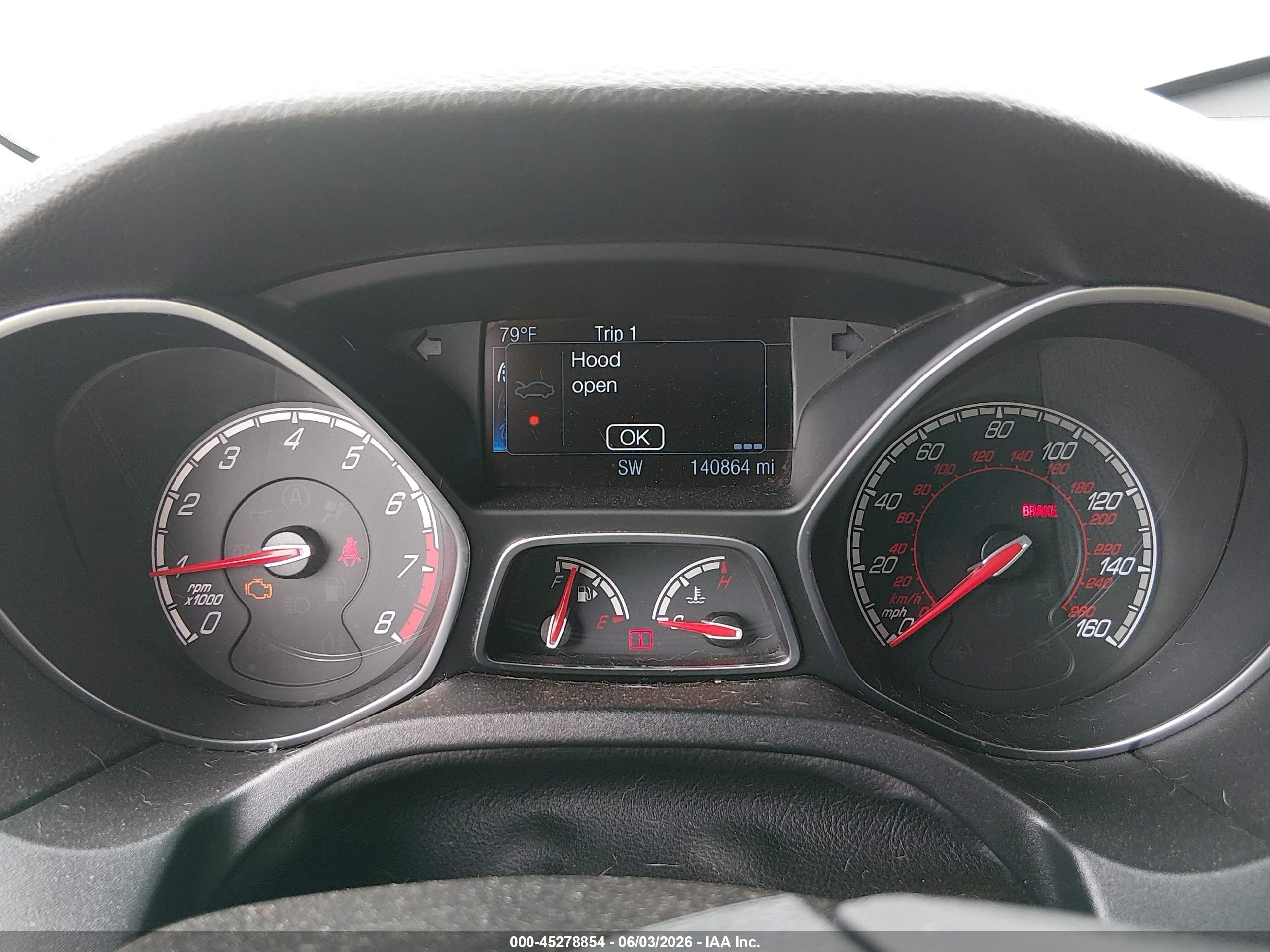 2014 Ford Focus St   Red vin: 1FADP3L91EL338947