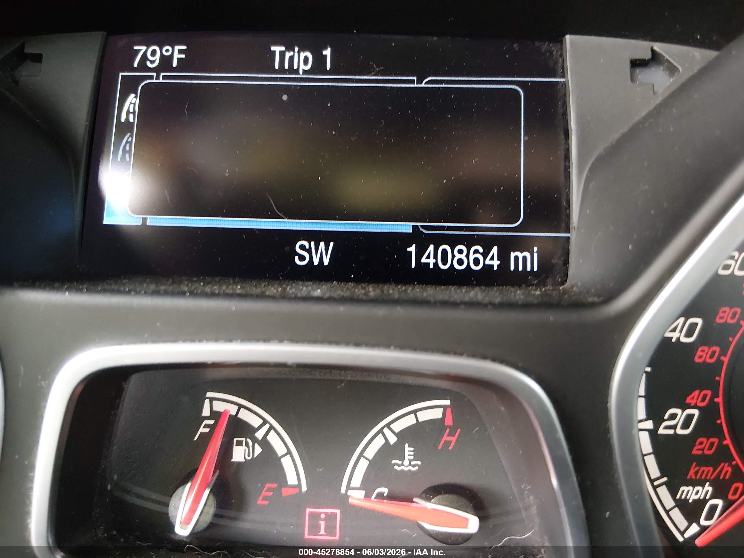 2014 Ford Focus St   Red vin: 1FADP3L91EL338947