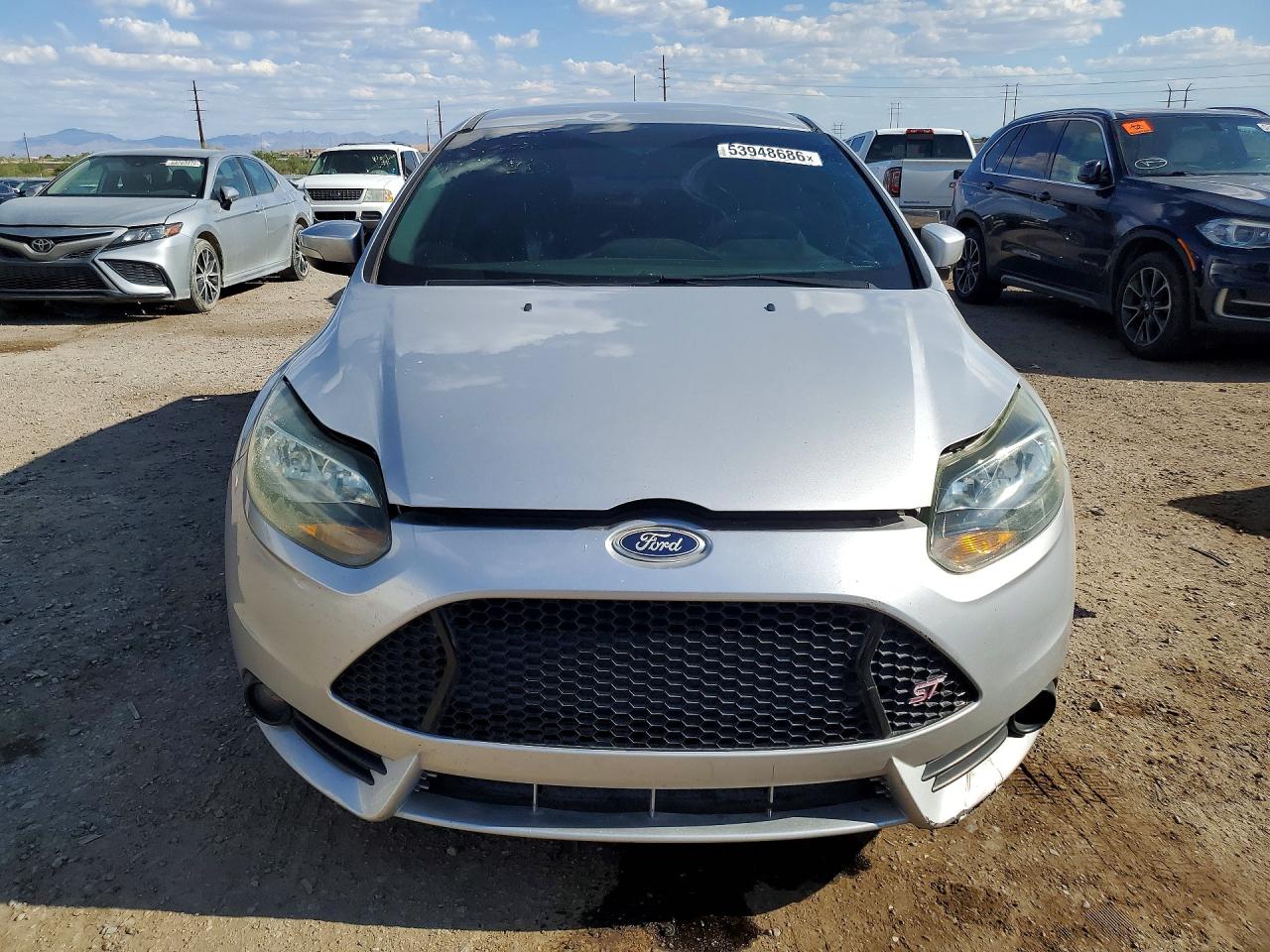2014 Ford Focus St Silver vin: 1FADP3L91EL432536