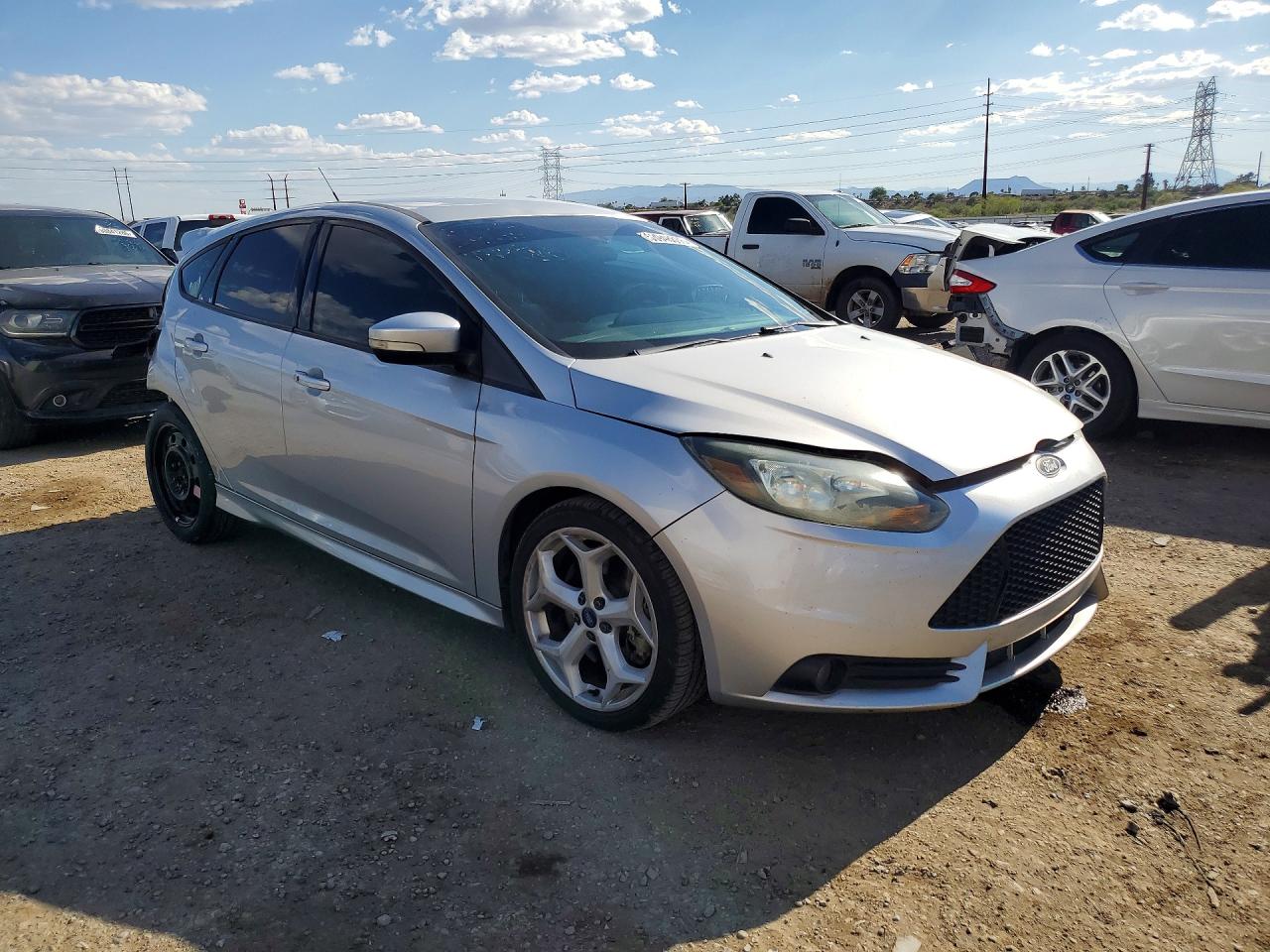 2014 Ford Focus St Silver vin: 1FADP3L91EL432536