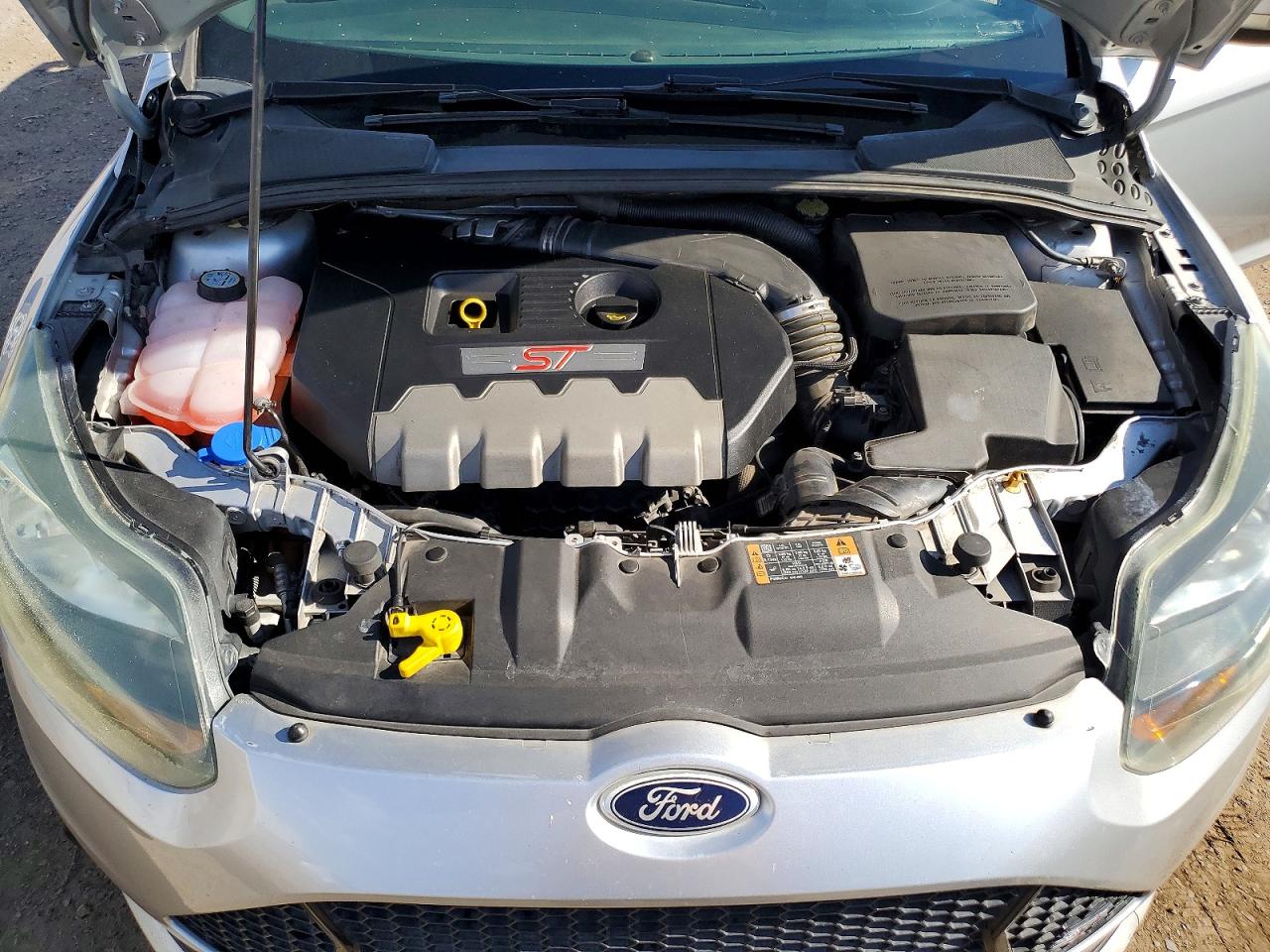 2014 Ford Focus St Silver vin: 1FADP3L91EL432536