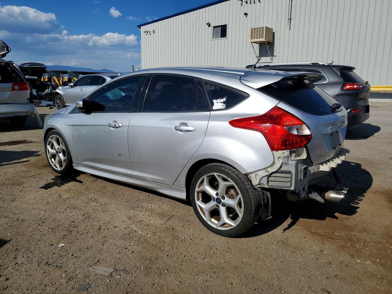 2014 Ford Focus St Silver vin: 1FADP3L91EL432536